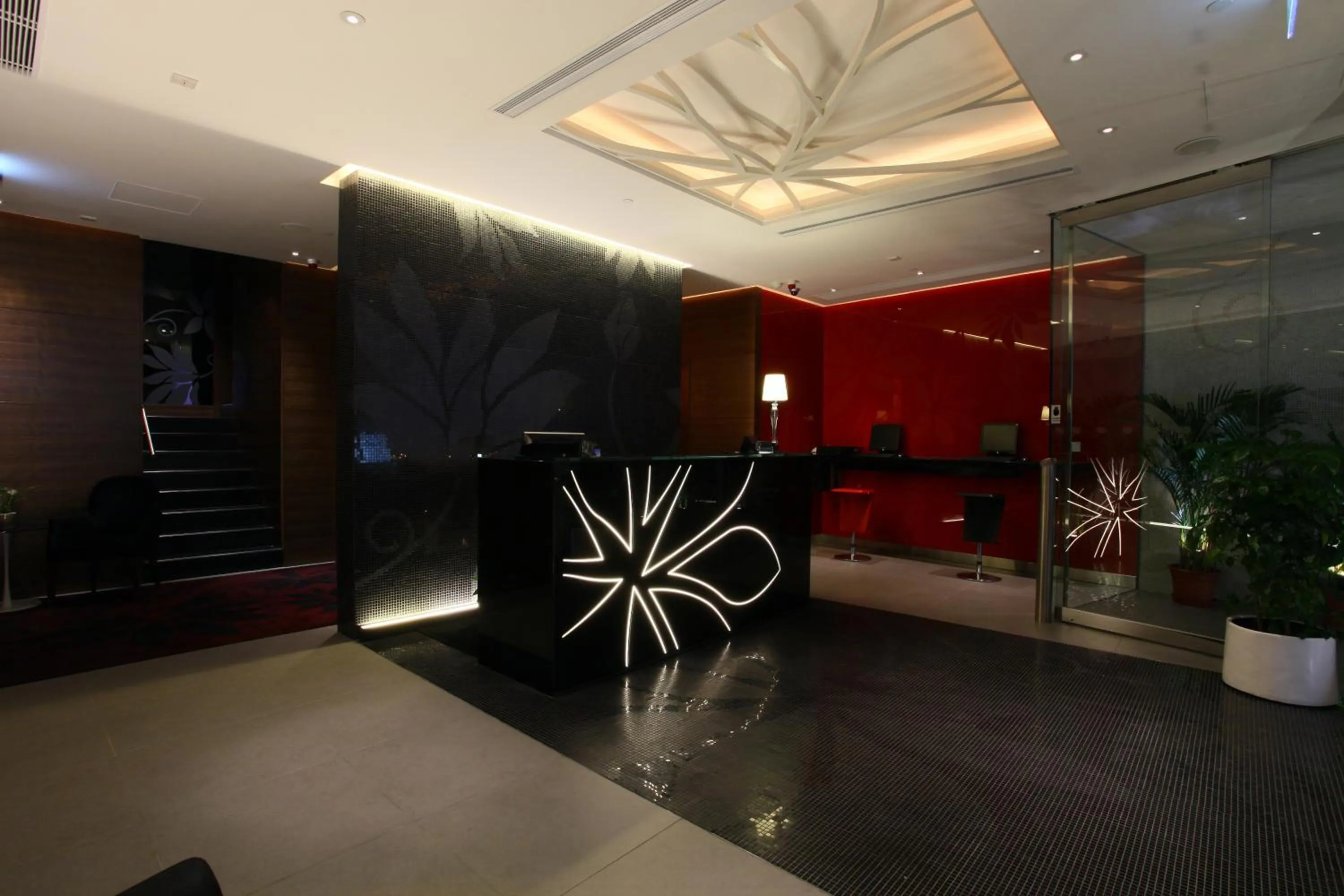 Lobby or reception in Sohotel