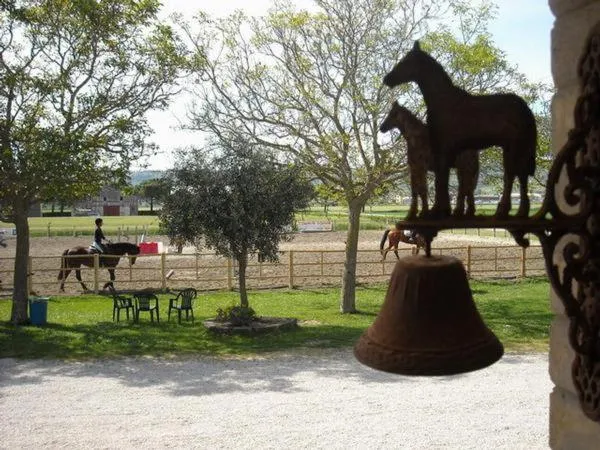Garden view in B&B Centro Ippico Andrea