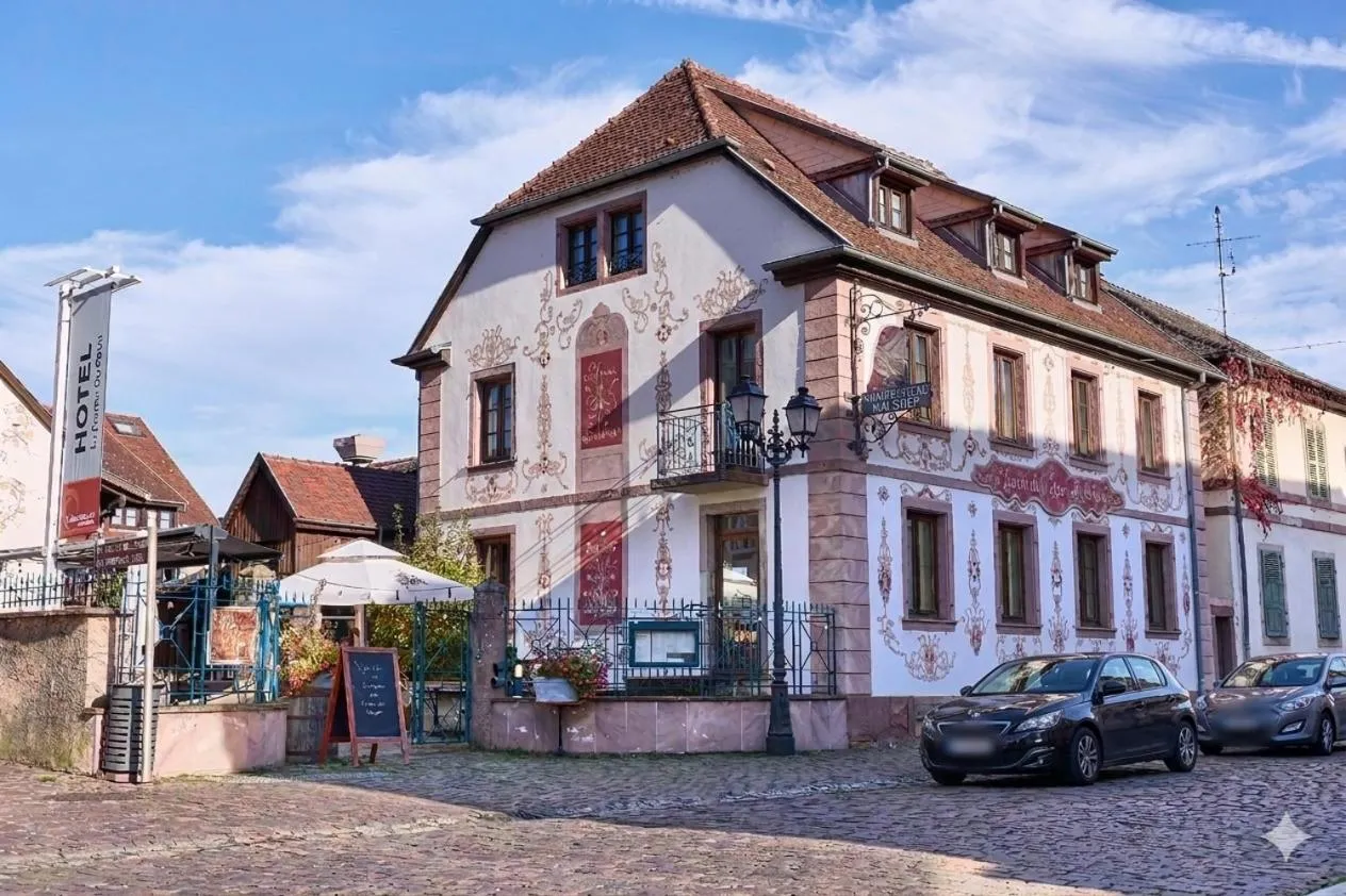 Property building in The Originals Boutique, Hôtel La Ferme du Pape, Eguisheim