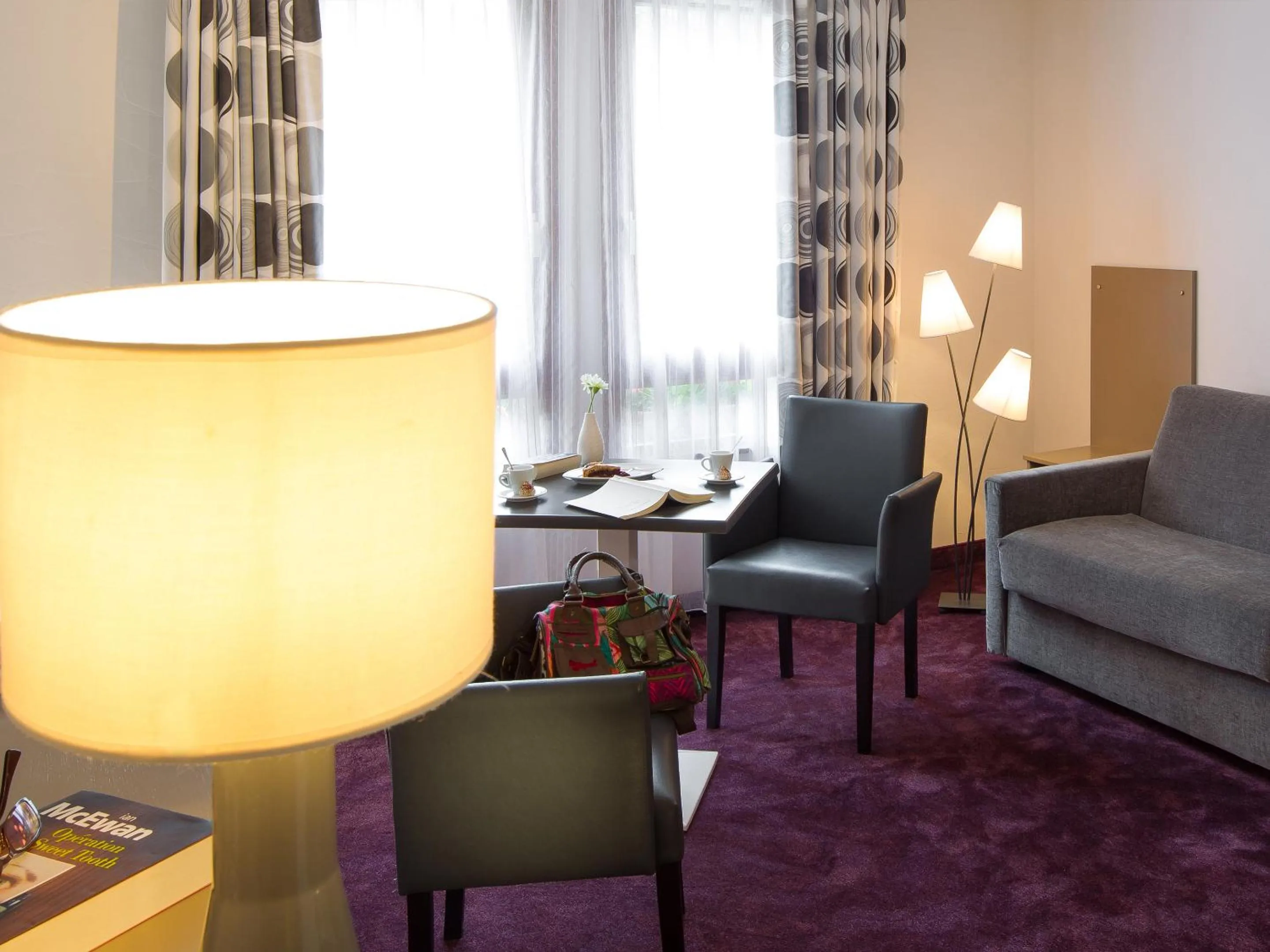 Seating area in Hotel Restaurant & Spa Verte Vallée