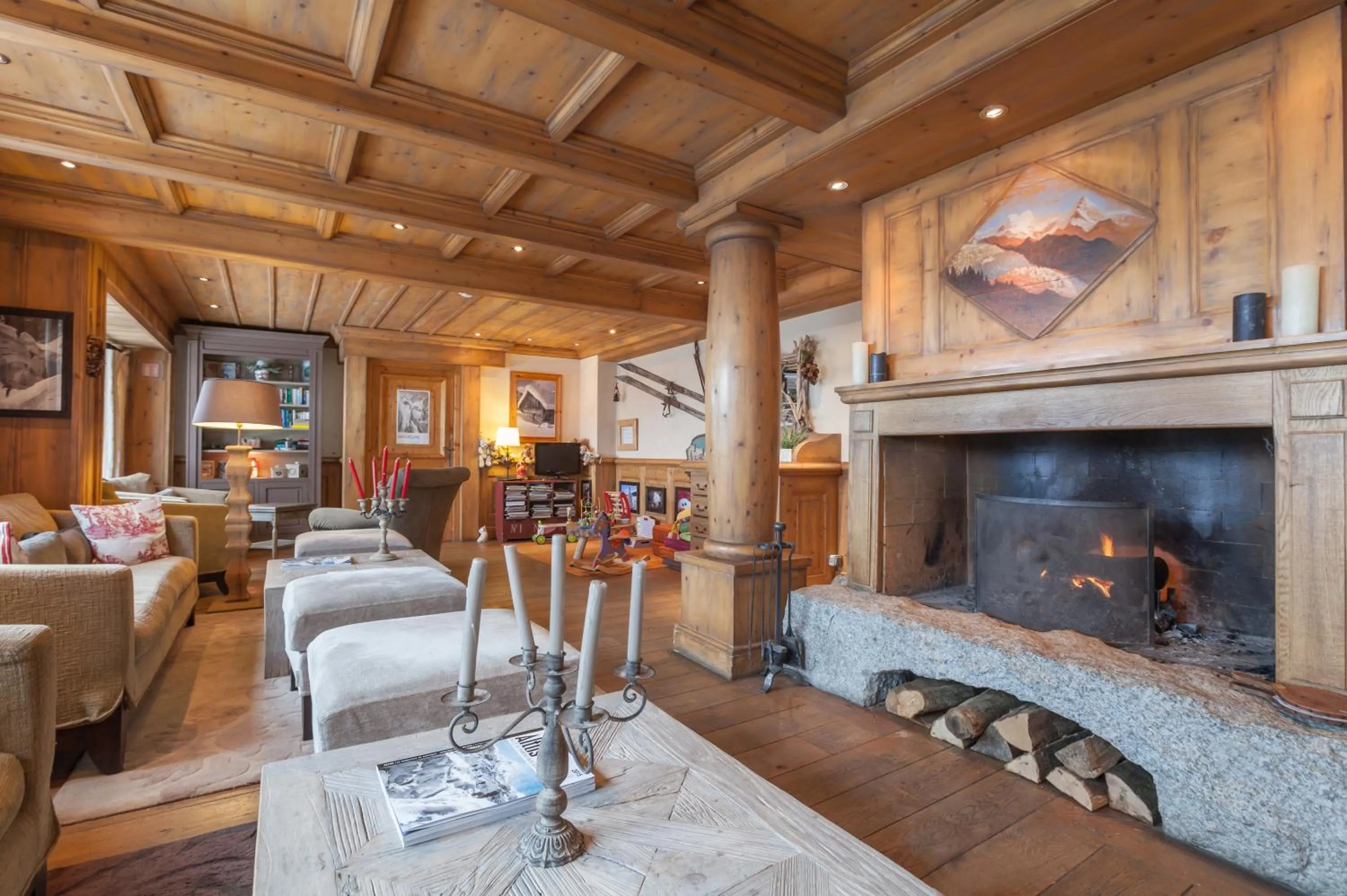 Lobby or reception in Résidence Pierre & Vacances Premium La Ginabelle