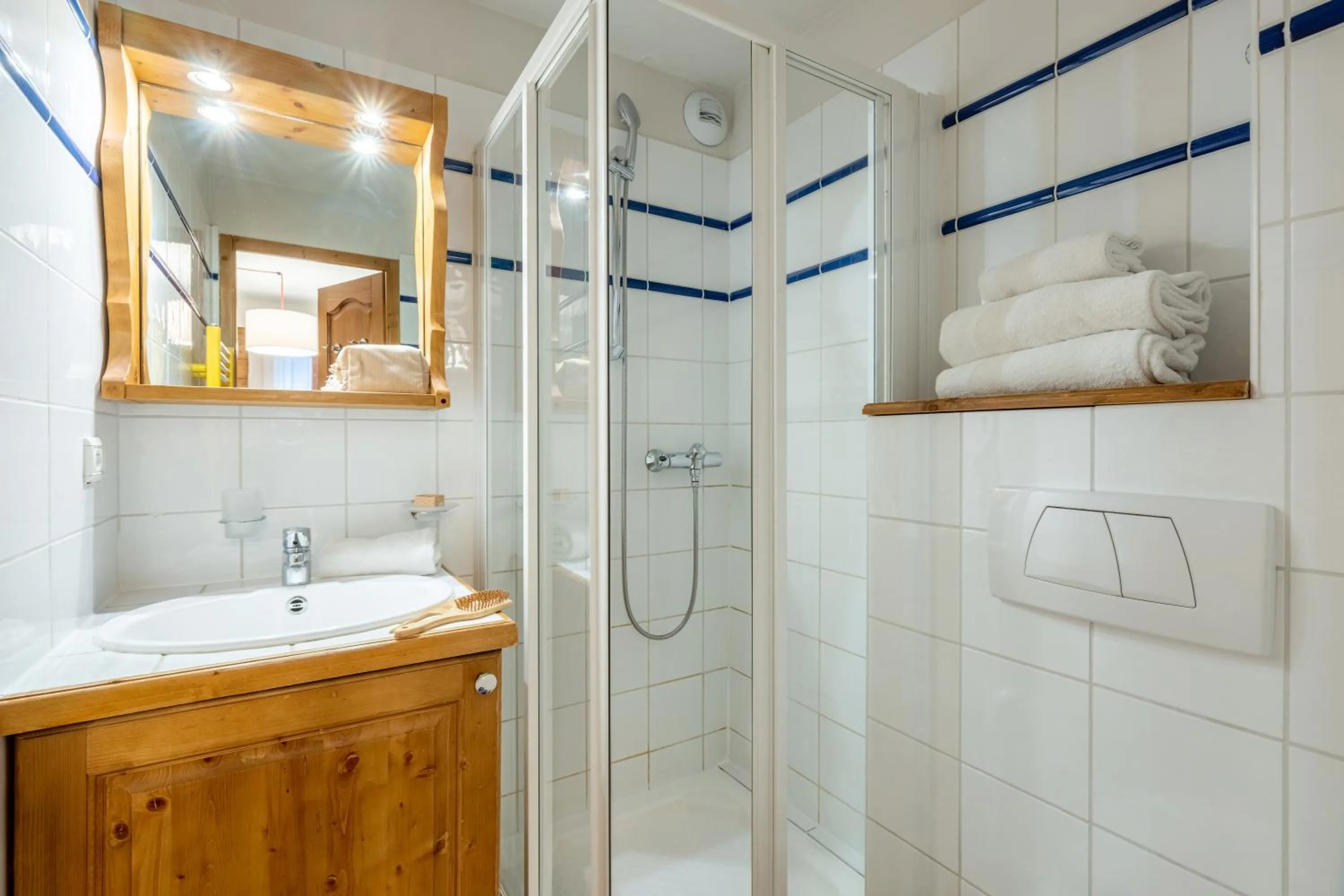 Shower in Résidence Pierre & Vacances Premium La Ginabelle