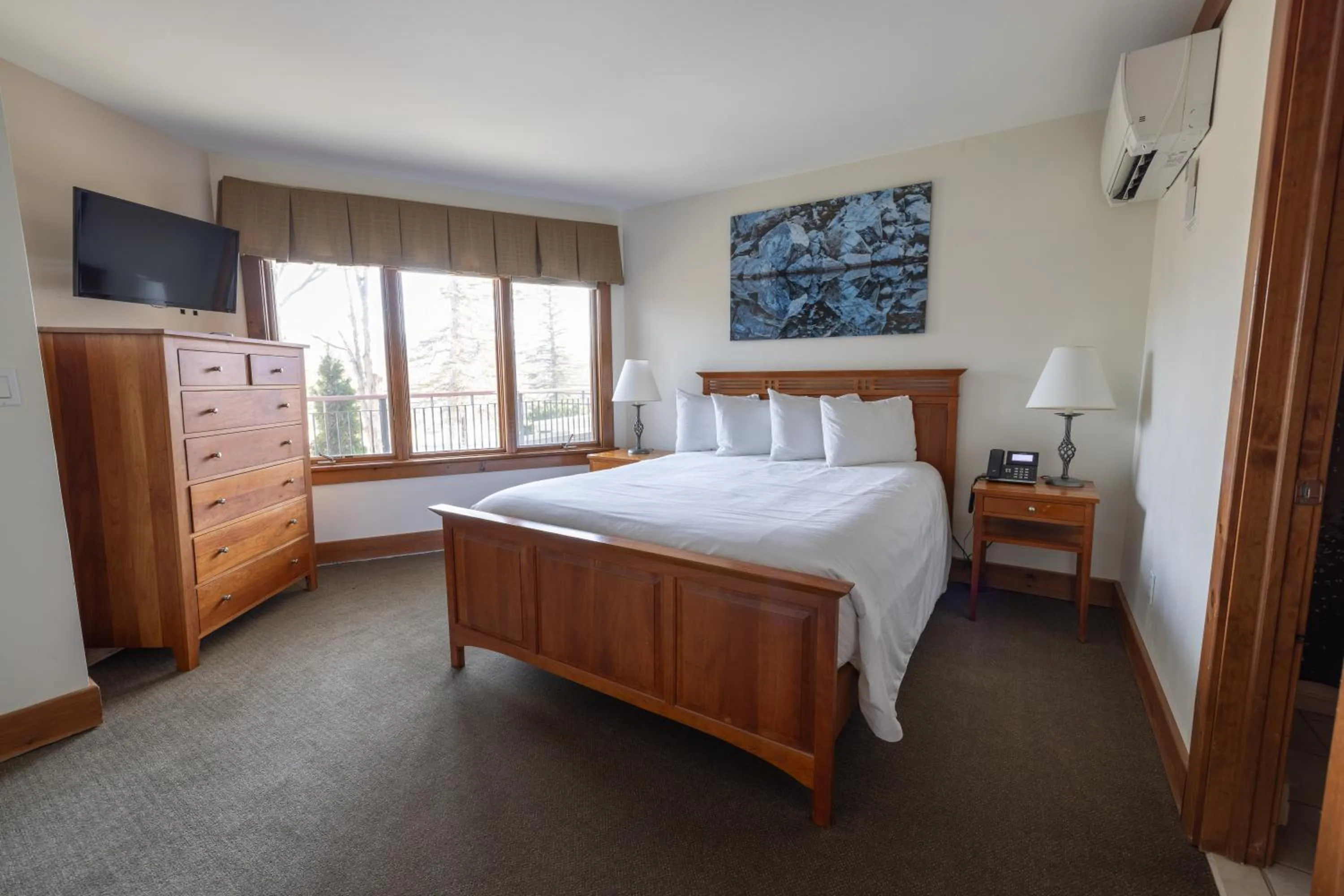 Bedroom, Bed in Winwood Condominiums by Windham Mountain Club