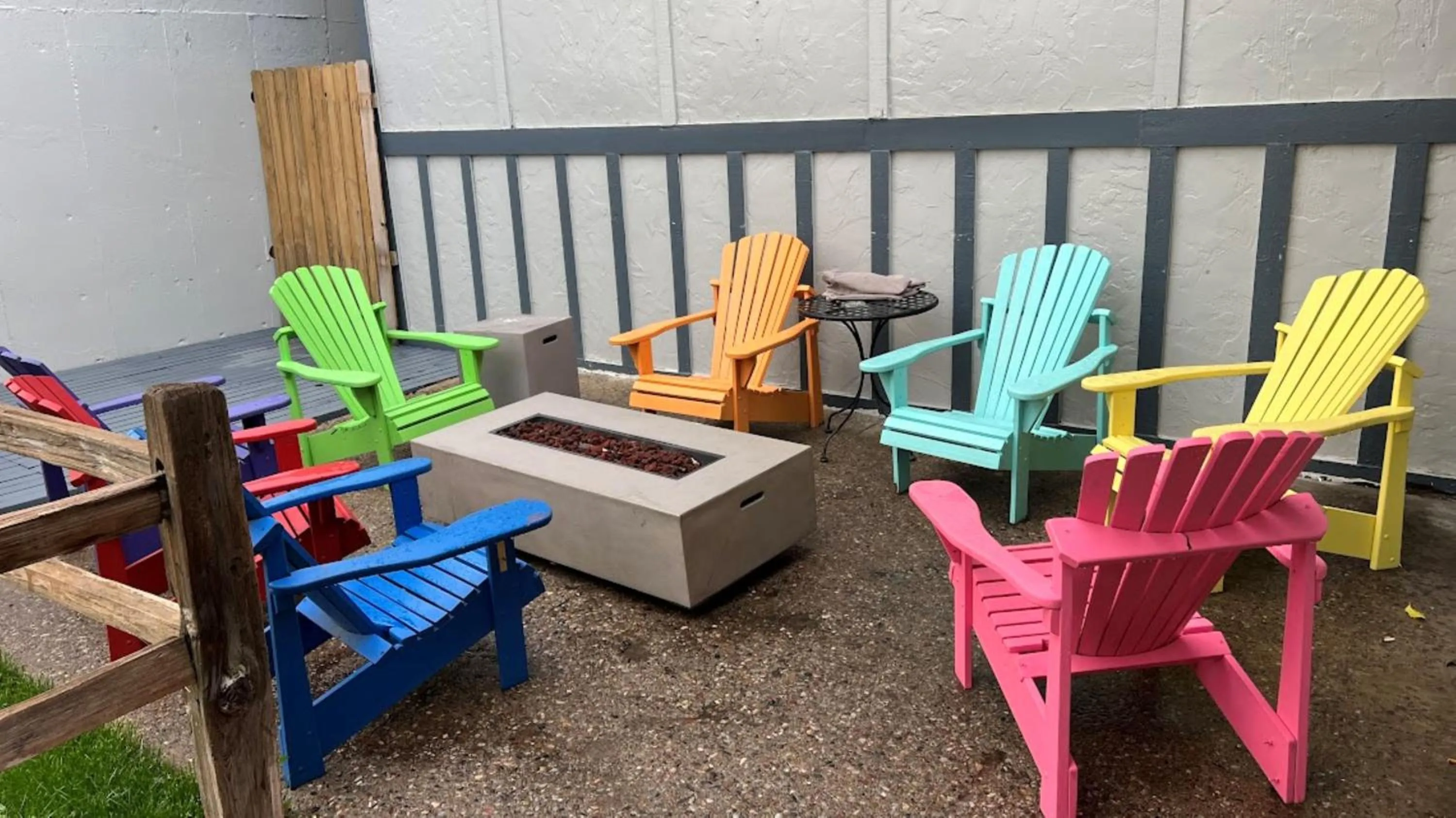 Patio in Adventure Inn - Glenwood Springs