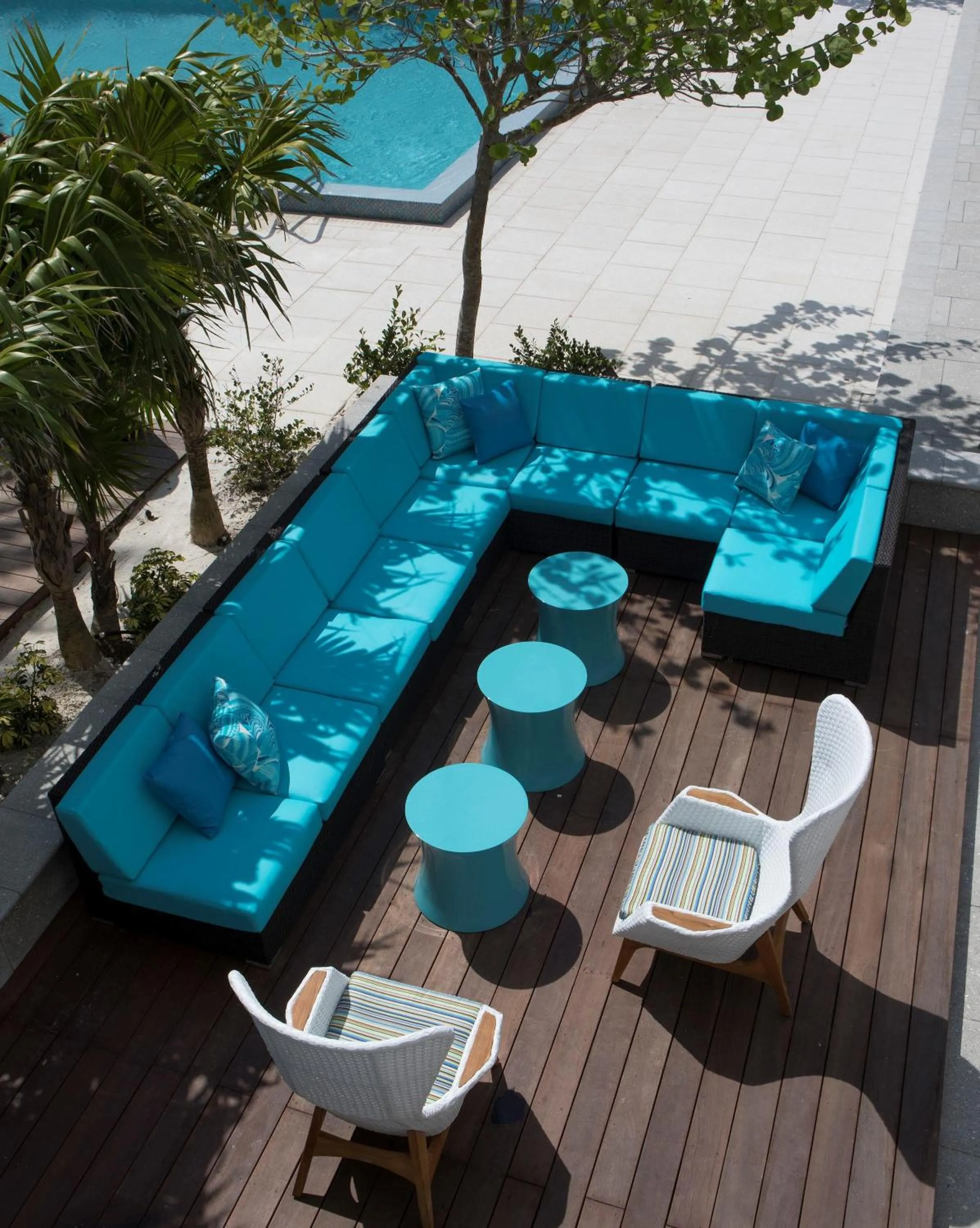 Patio in Zota Beach Resort