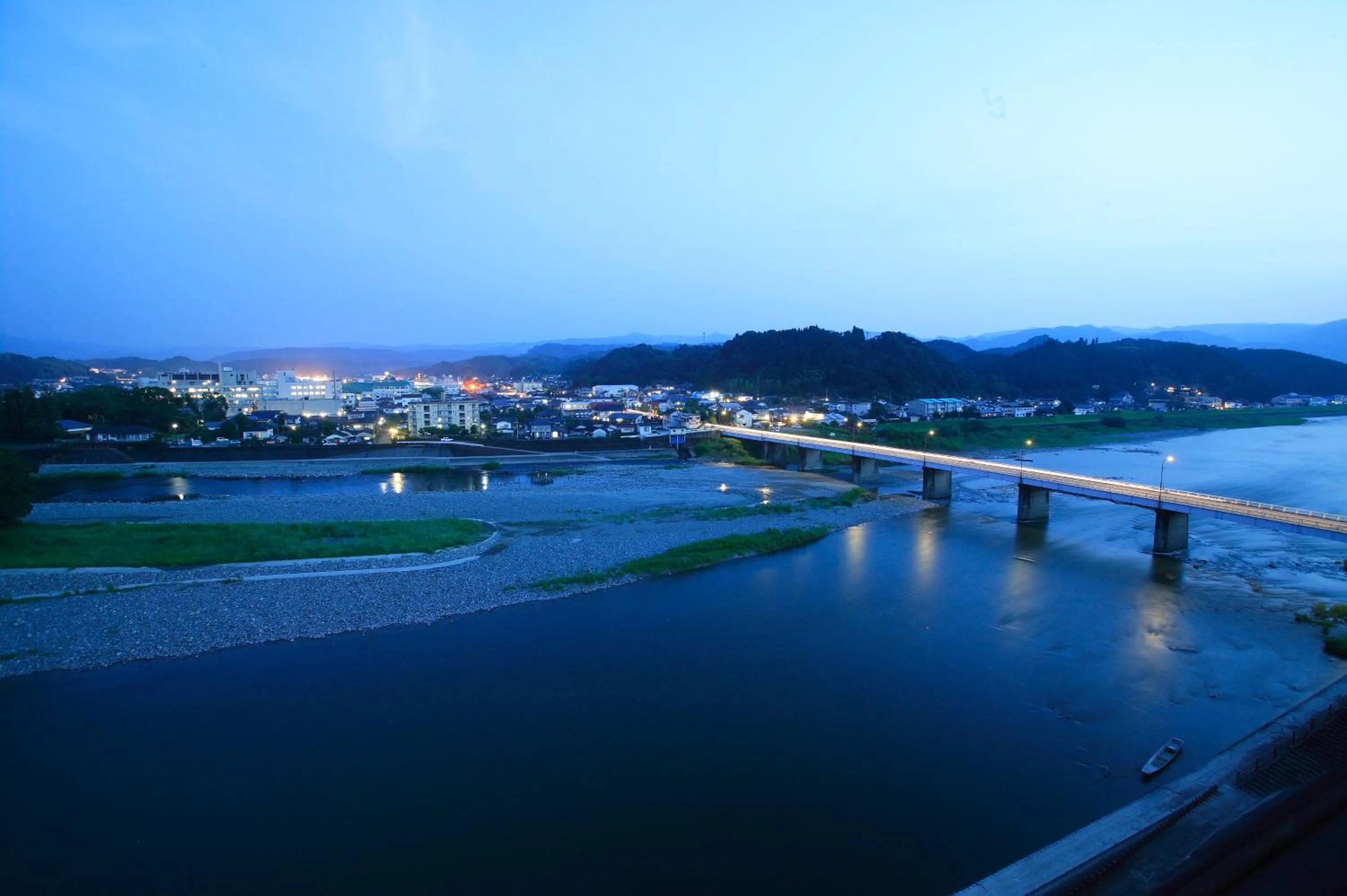 River view in Hotel Sun Hitoyoshi
