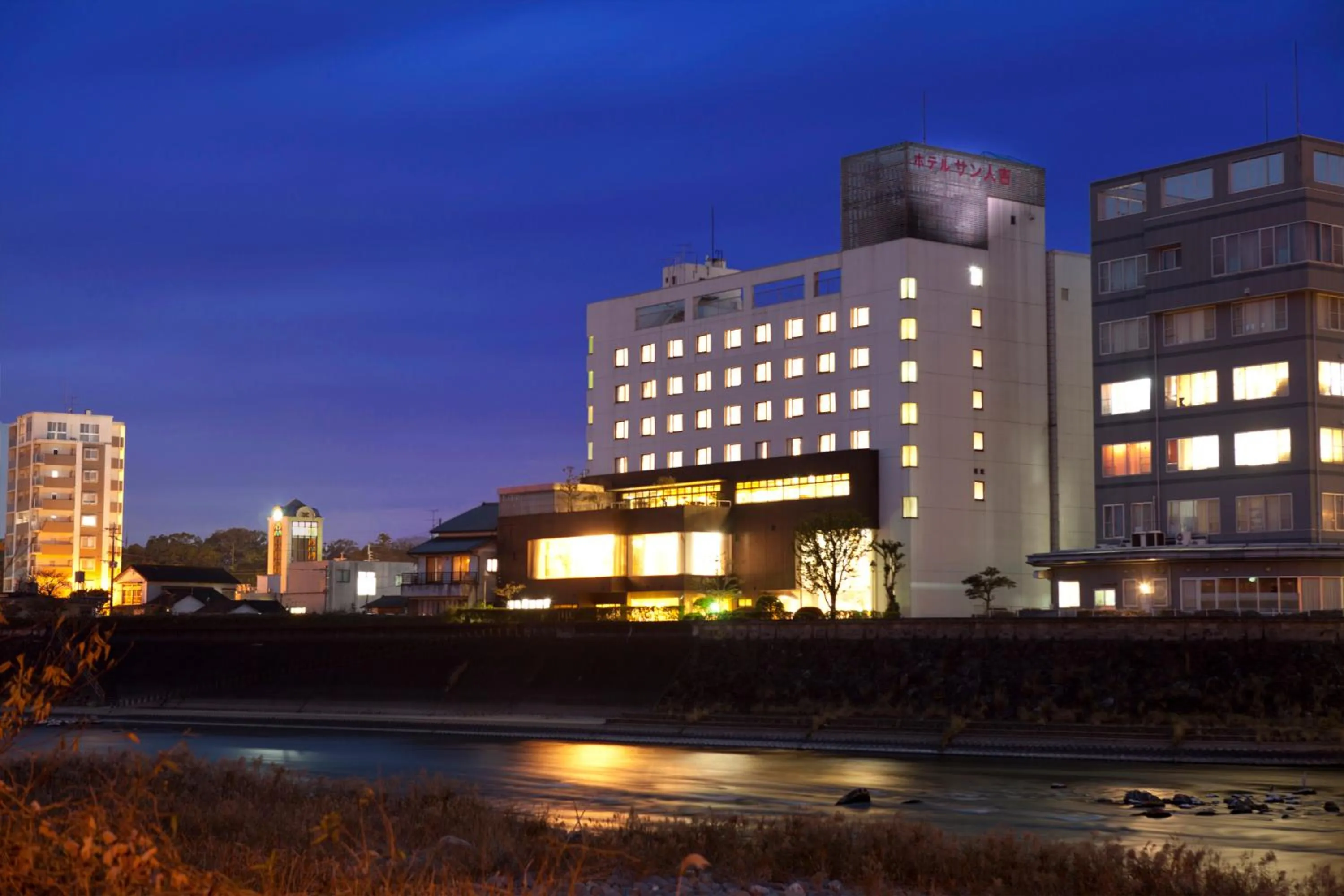 Facade/entrance in Hotel Sun Hitoyoshi