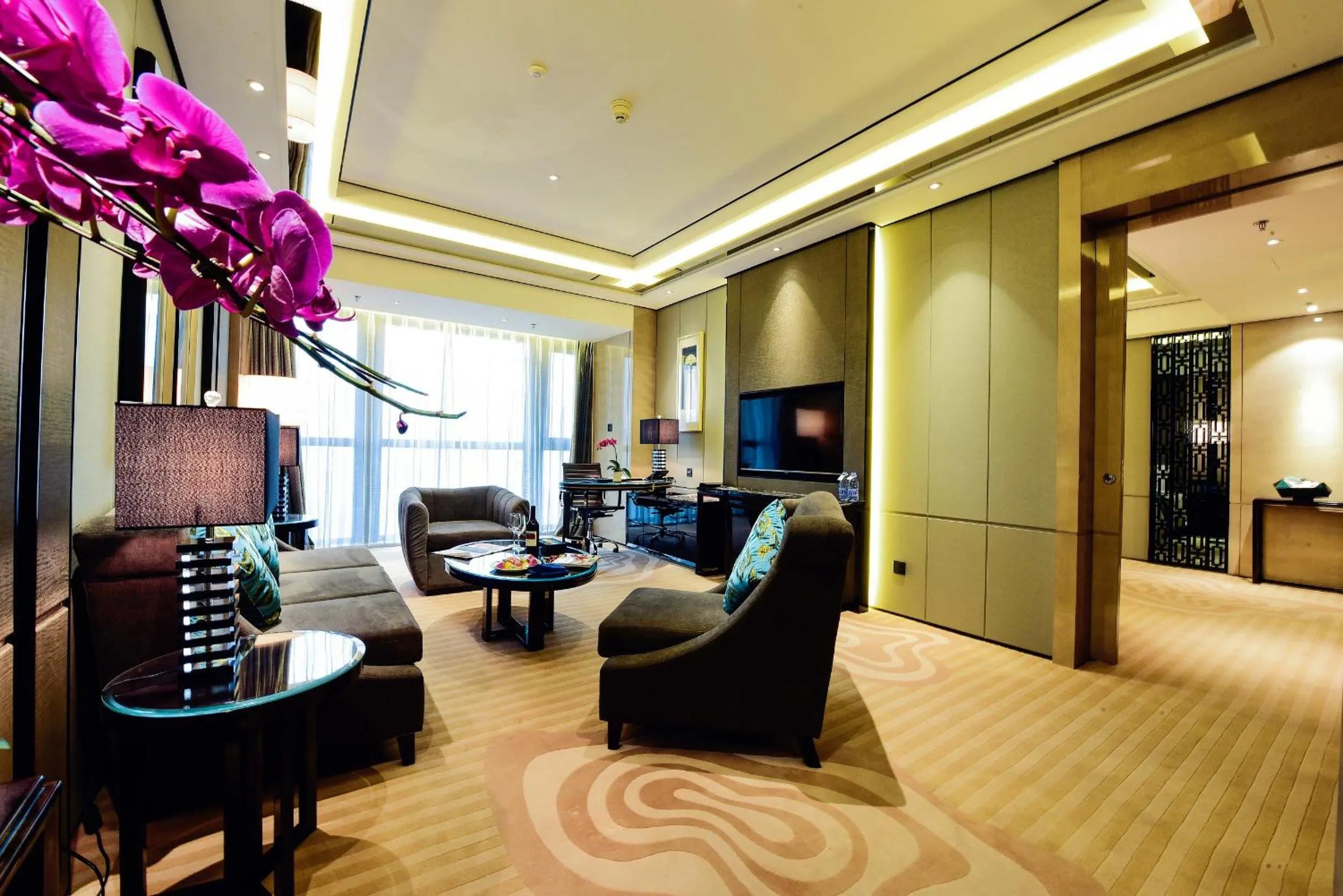 Living room in Tylfull Hotel