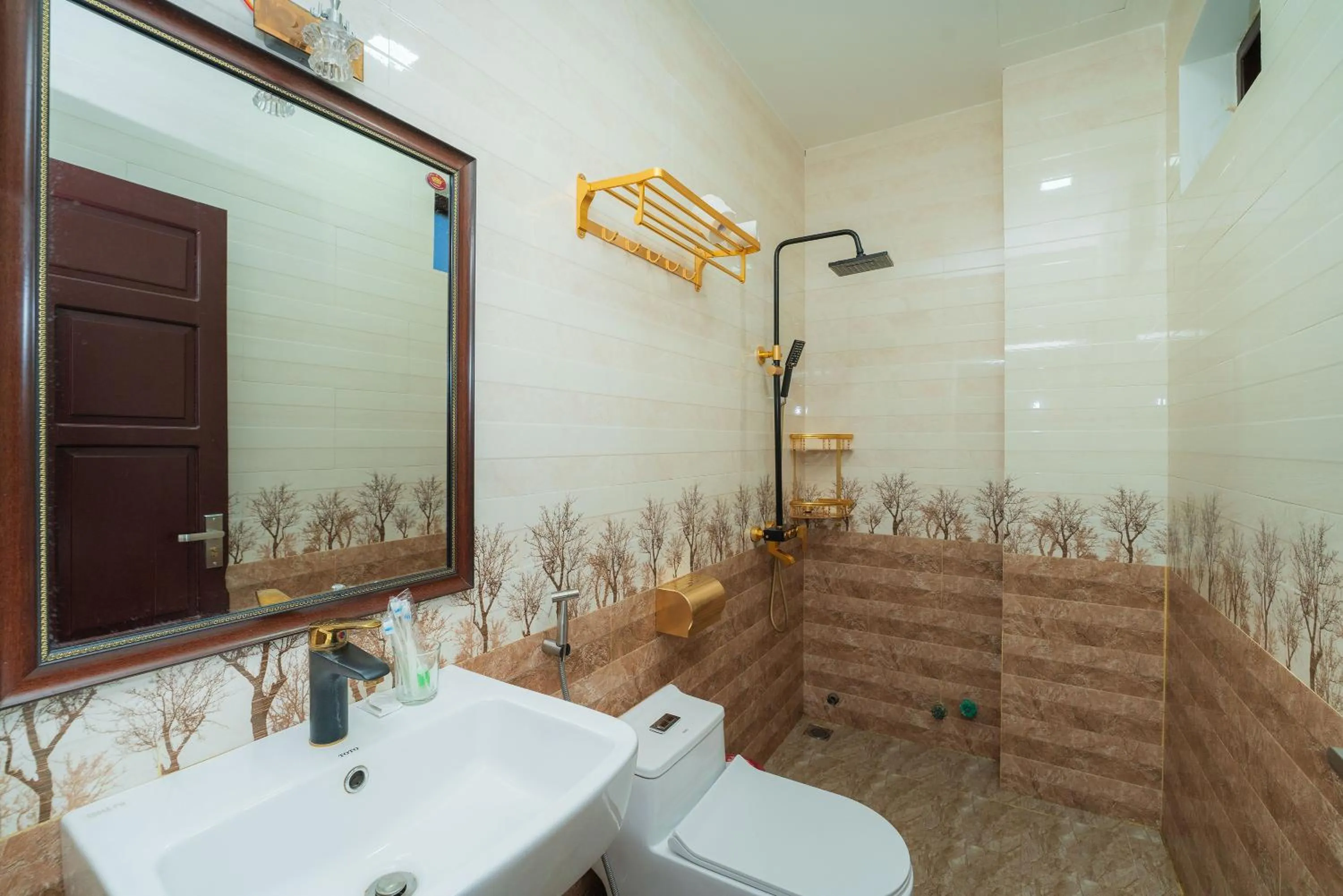 Toilet in Thinh Phuc Homestay