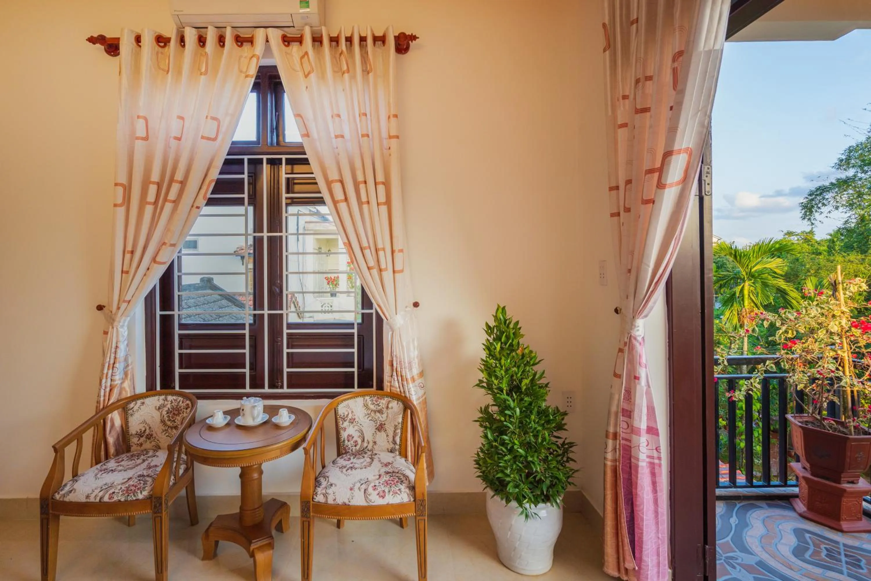 Balcony/Terrace in Thinh Phuc Homestay