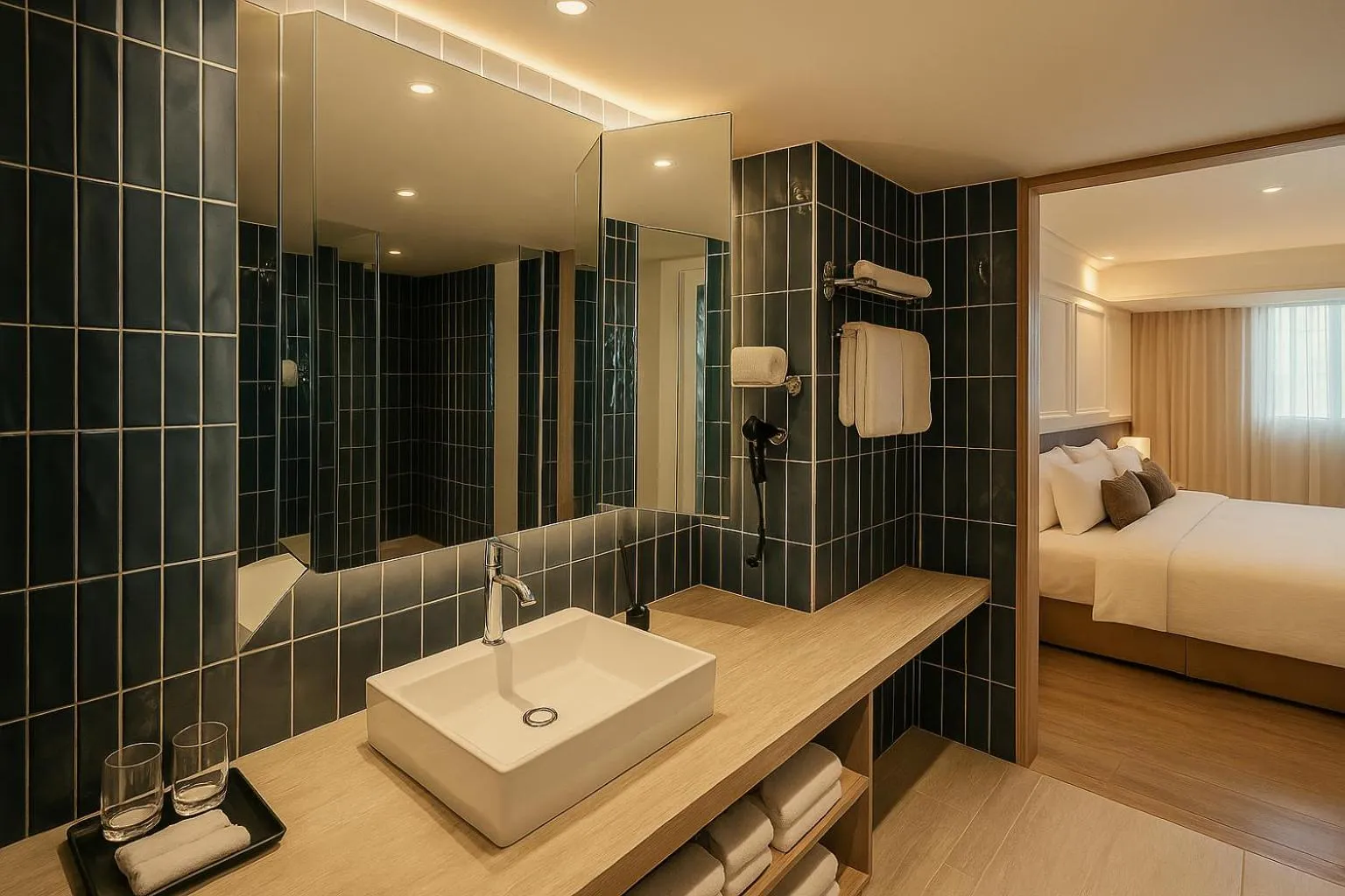 Bed in Ful Won Hotel