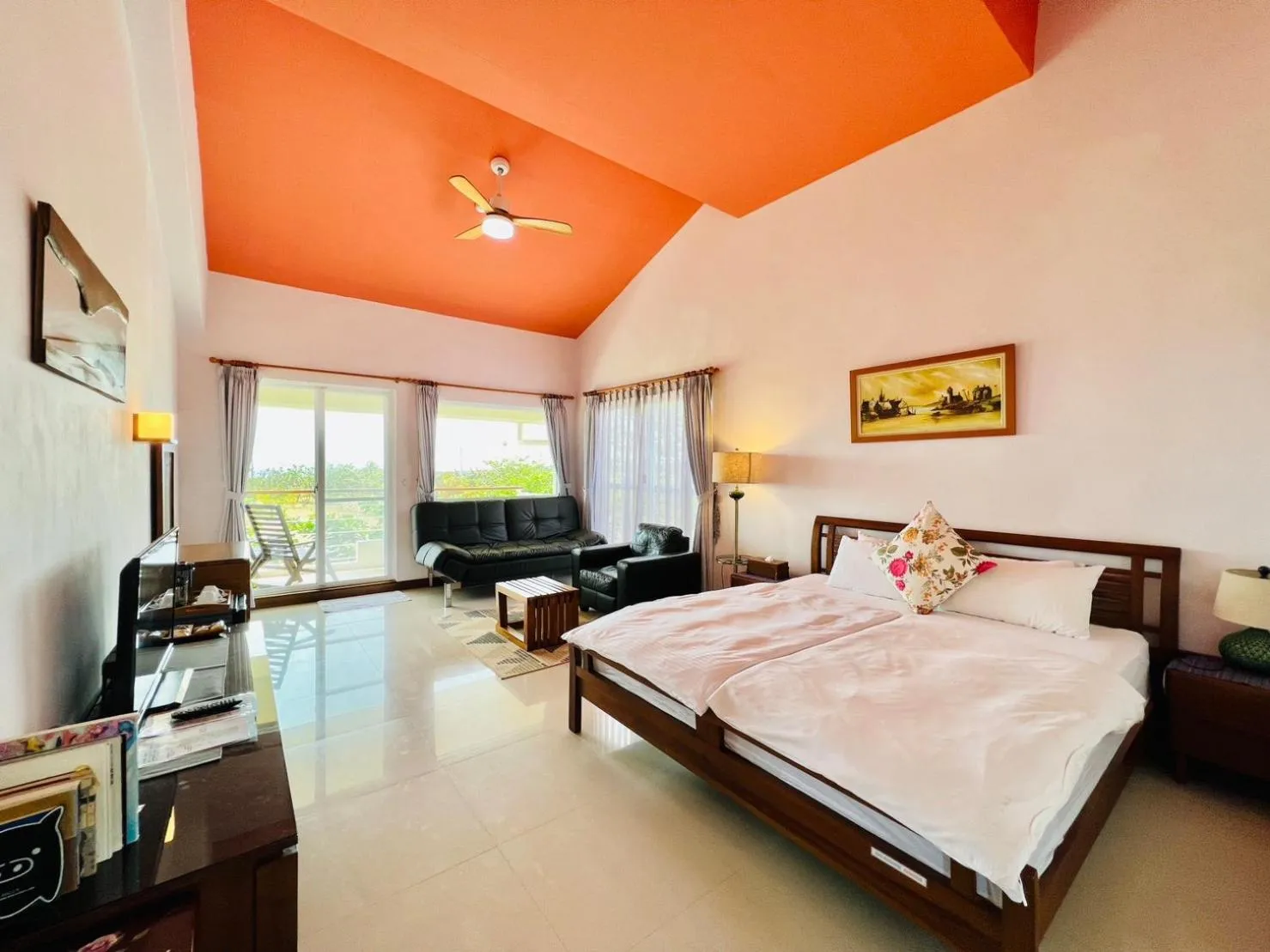 VIP面海泡湯二人房(一張雙人床)B3 in Kenting COMIC B&B&SPRING