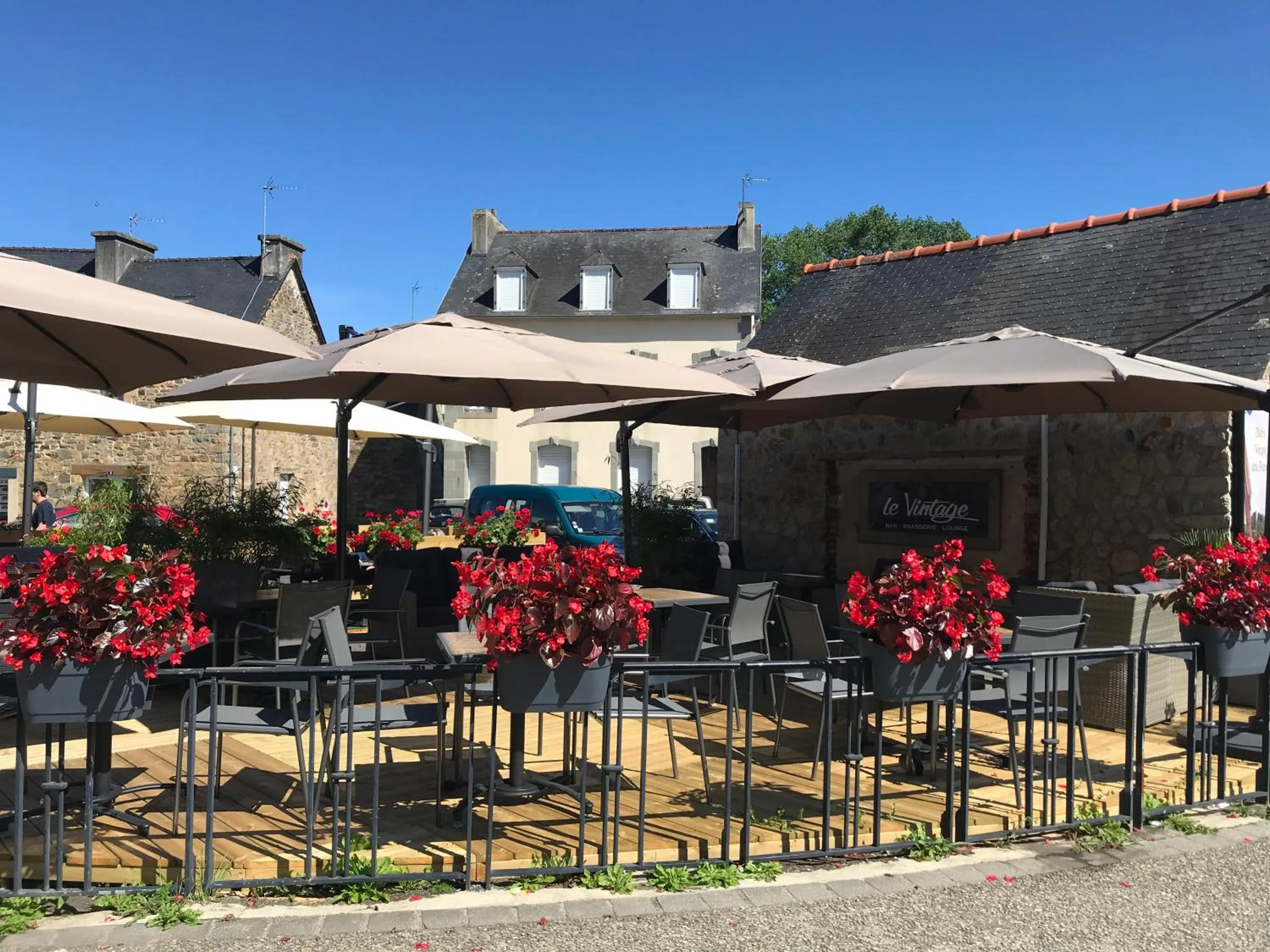 Patio in Le Relais De La Place