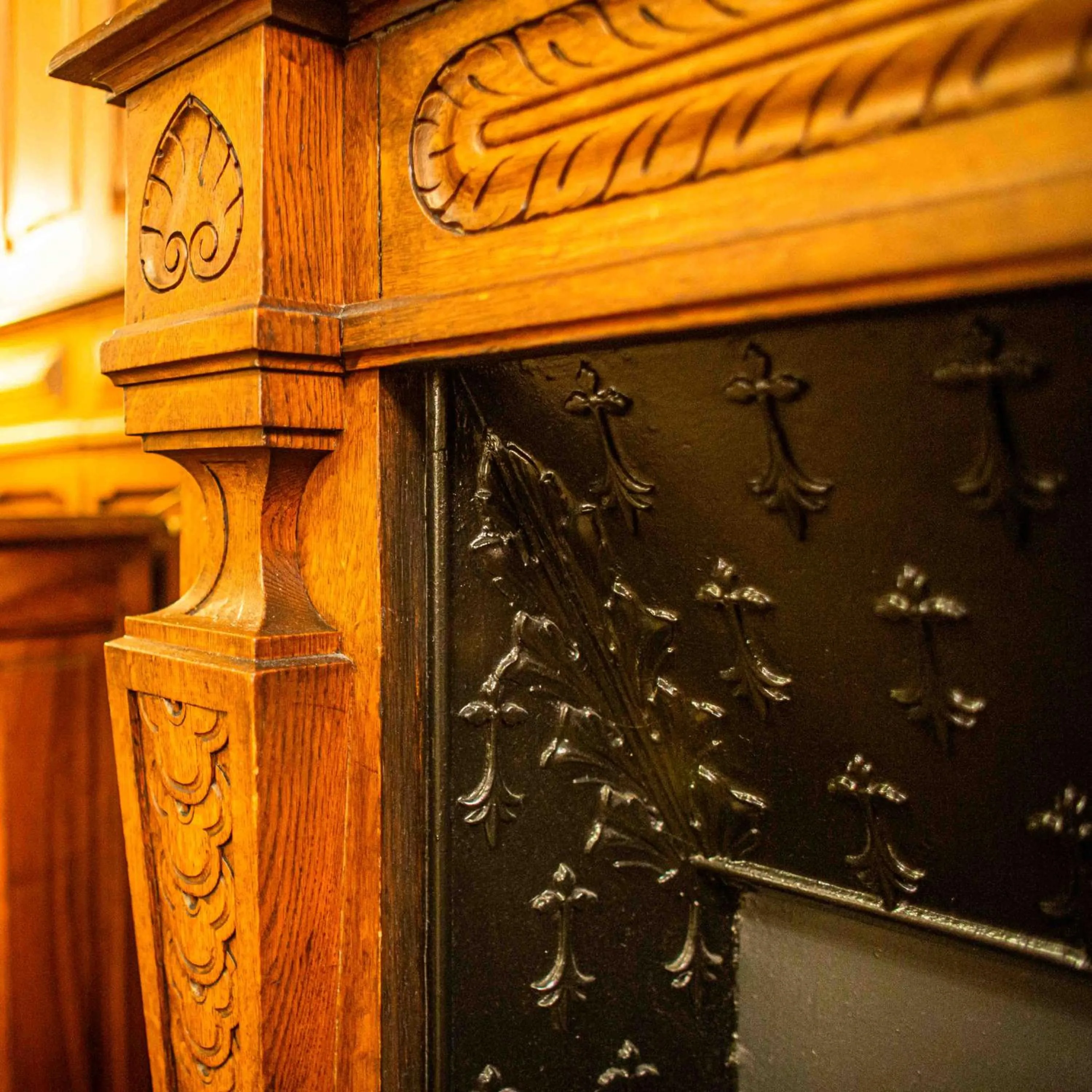 Decorative detail in Hôtel Spa - Au Charme Rabelaisien