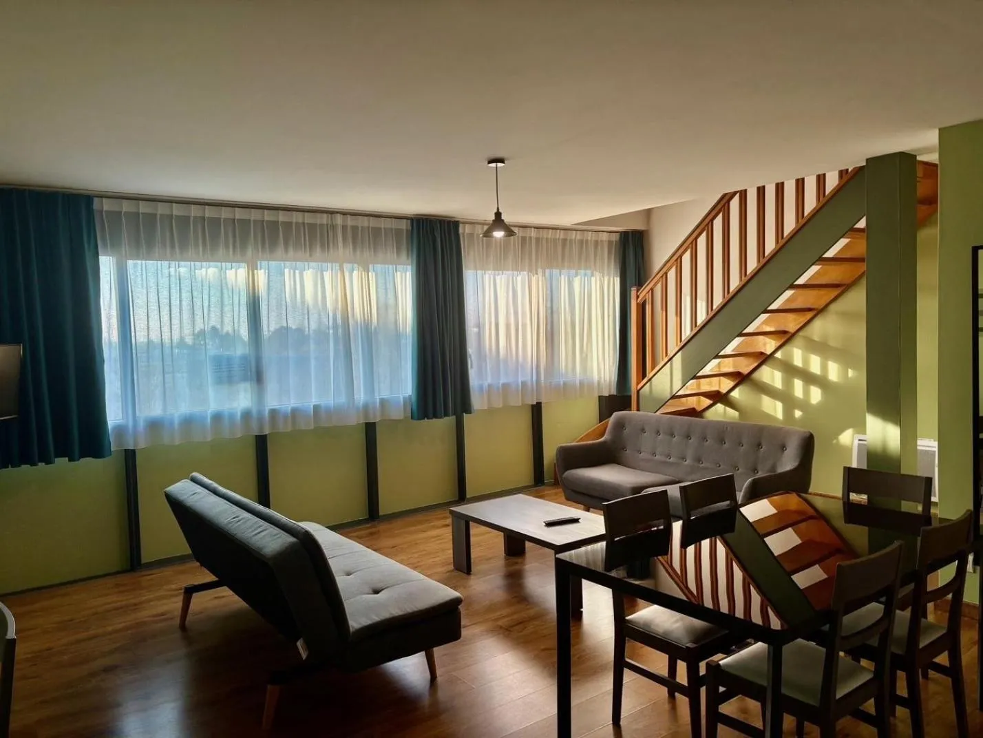 Living room in Zenitude Hôtel-Résidences Nantes Métropole