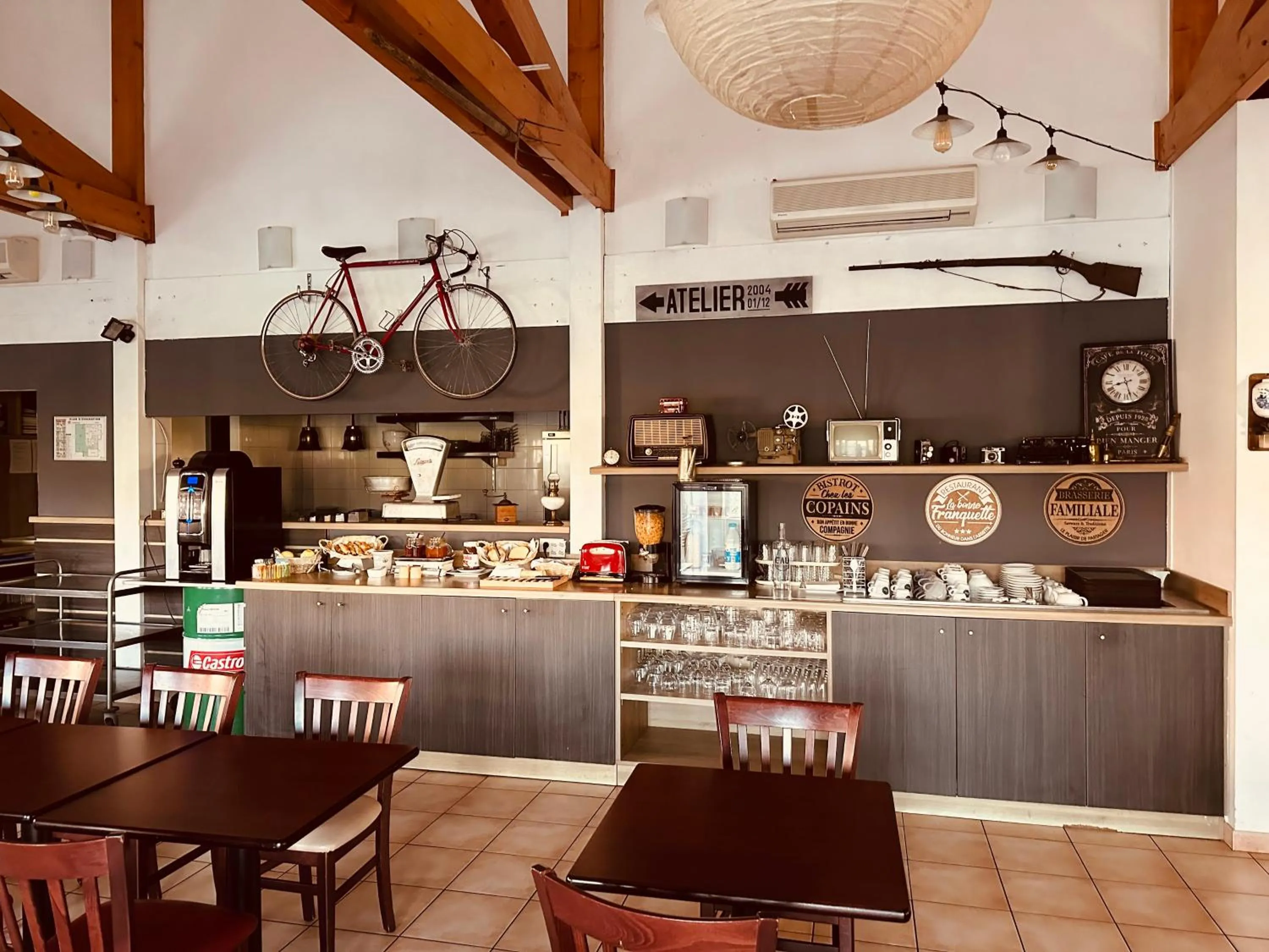 Lobby or reception in Ever Route 64 Brit Hotel Tarbes Ibos