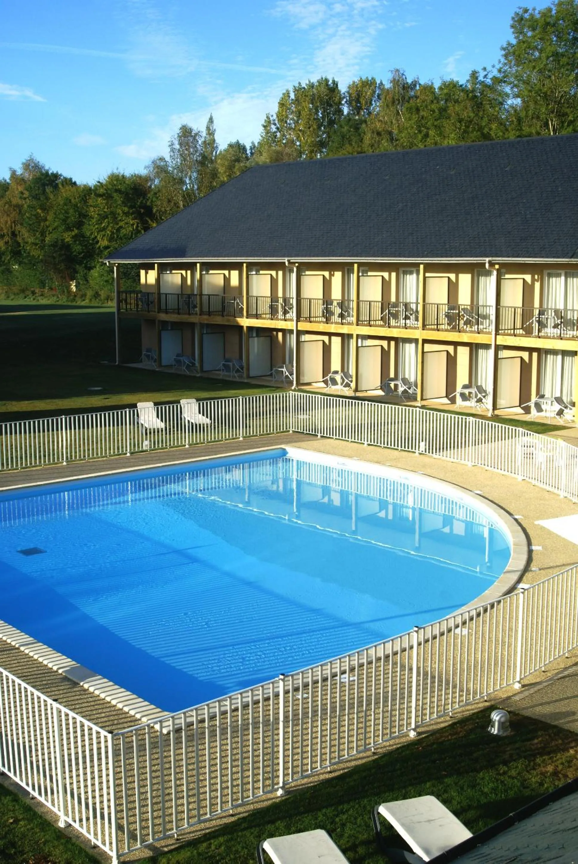 Pool view in Adonis Hauts De Honfleur