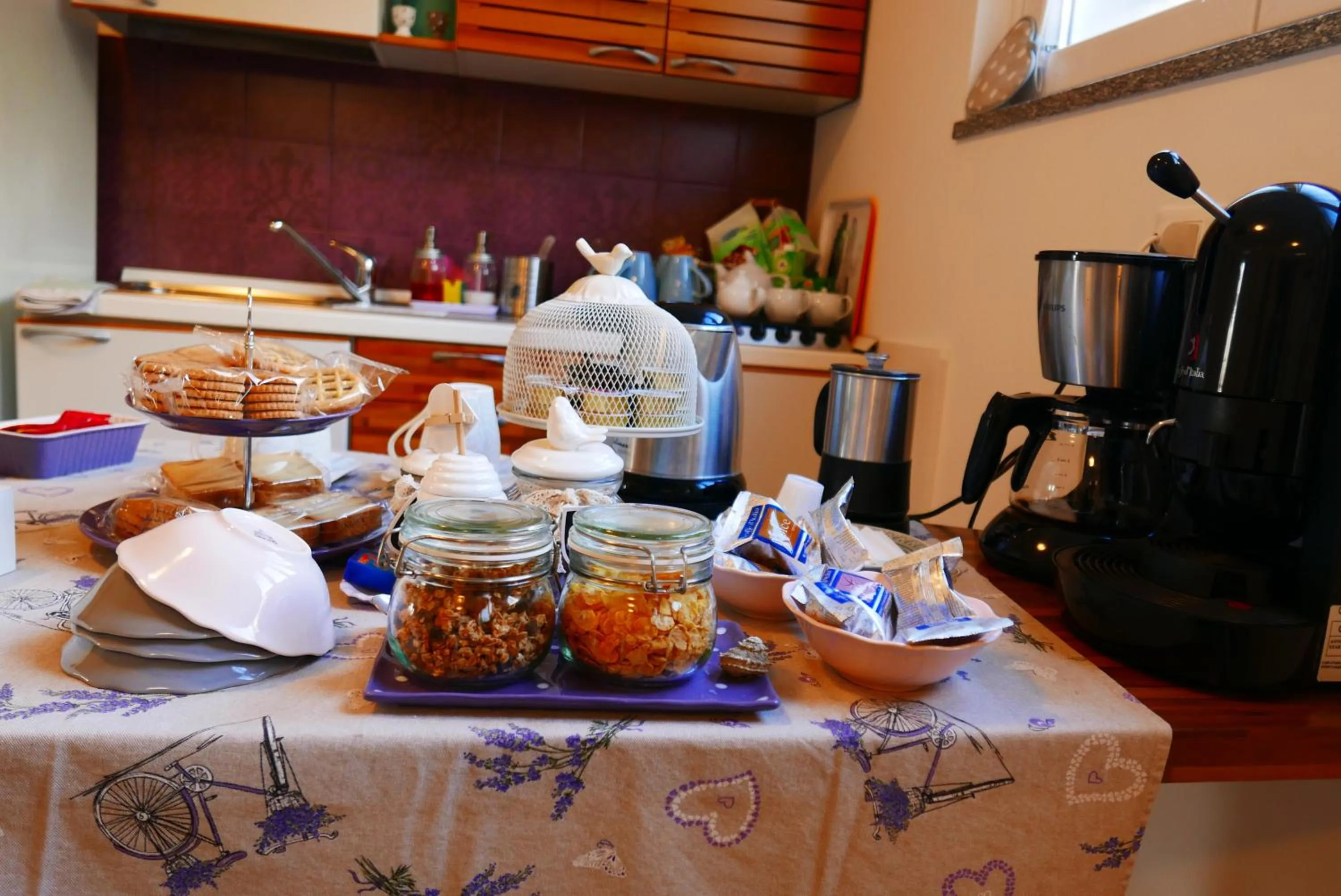 Breakfast in B&B Ai Tre Archi