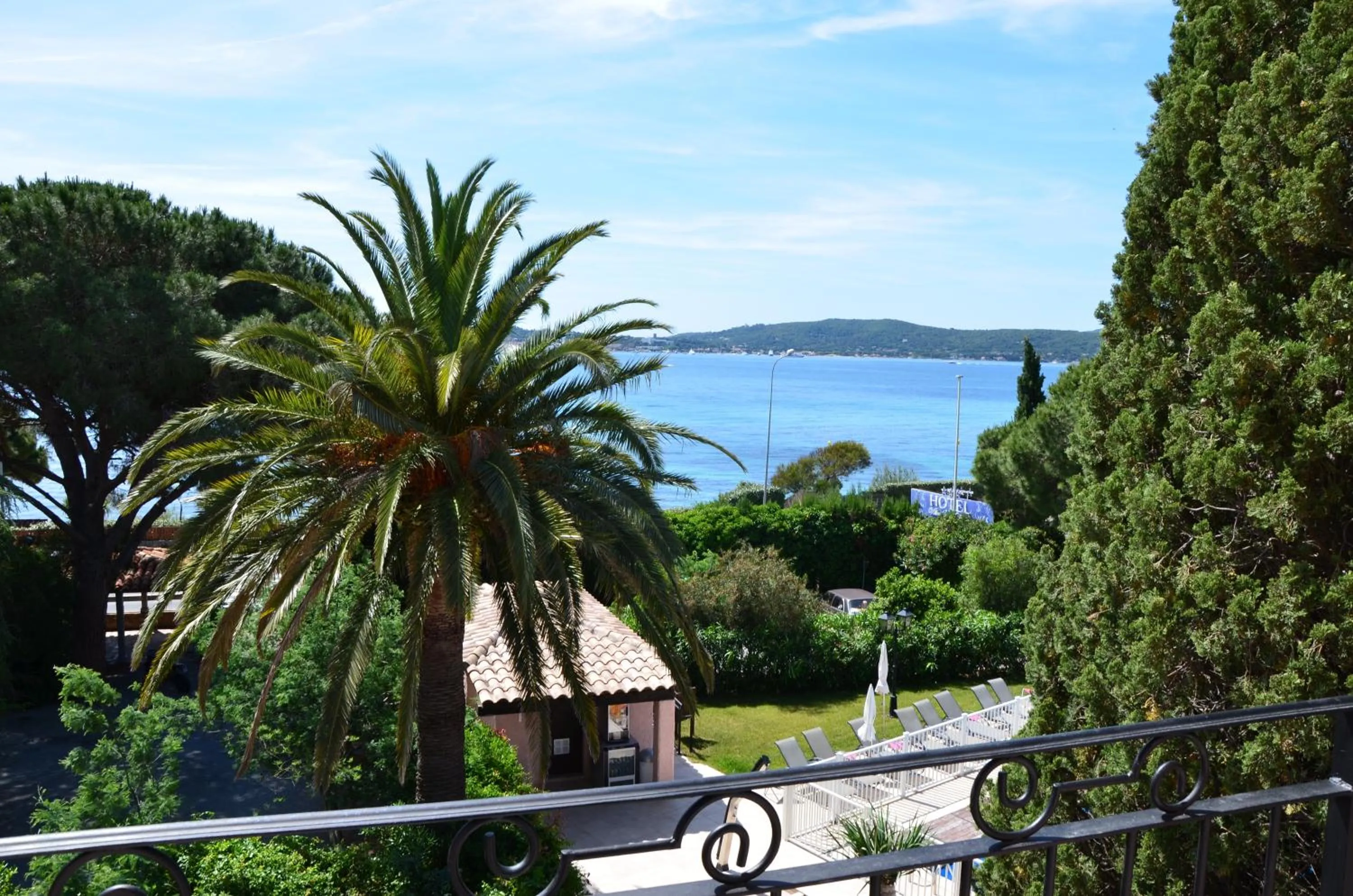 View (from property/room) in Hotel Villa Des Anges