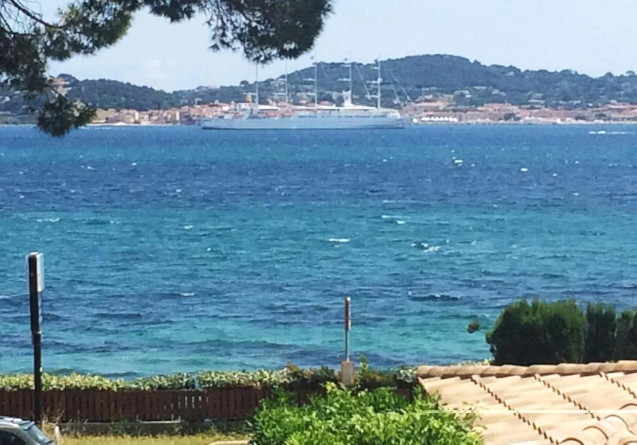 Sea view in Hotel Villa Des Anges