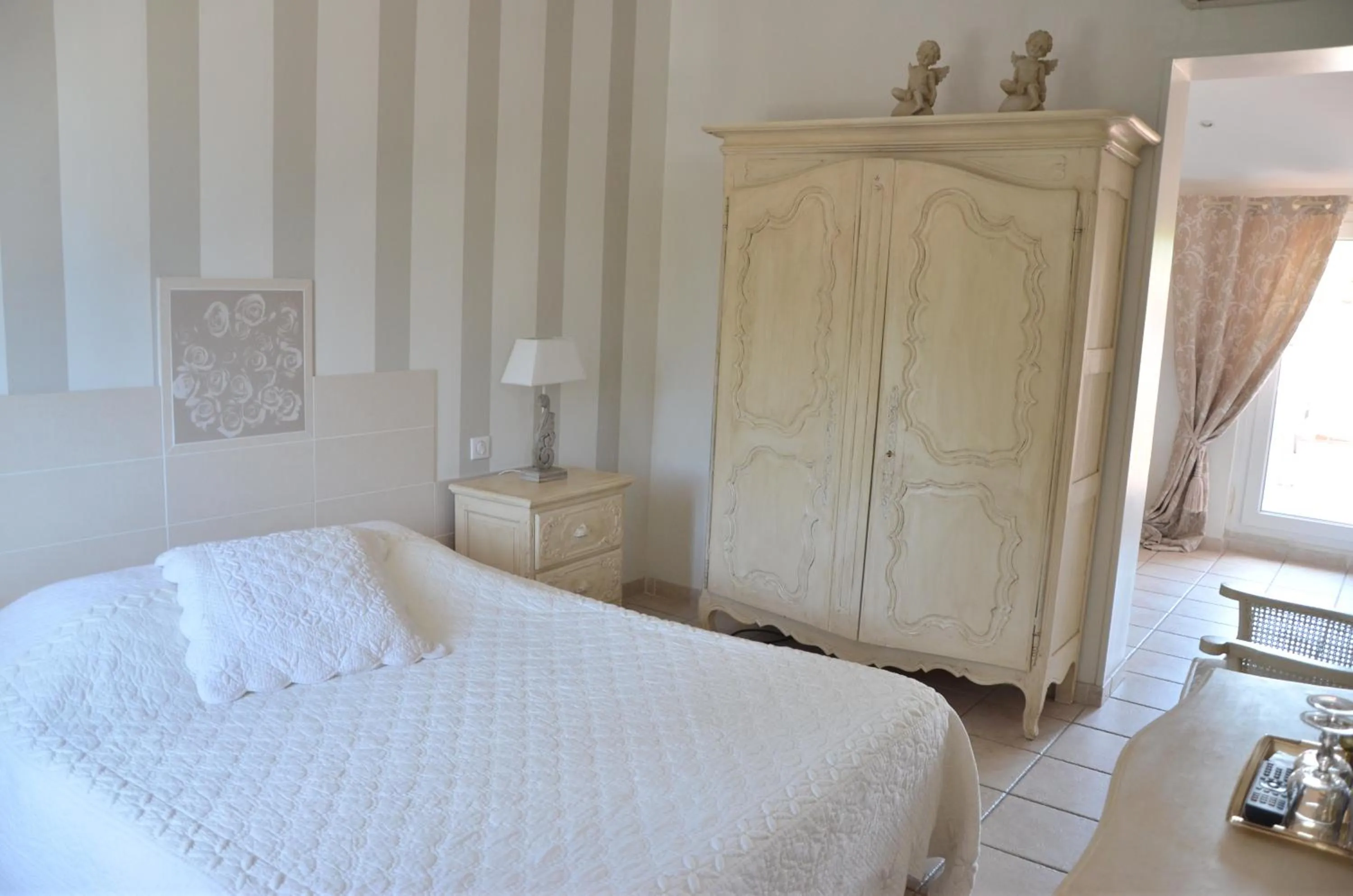 Bedroom, Bed in Hotel Villa Des Anges