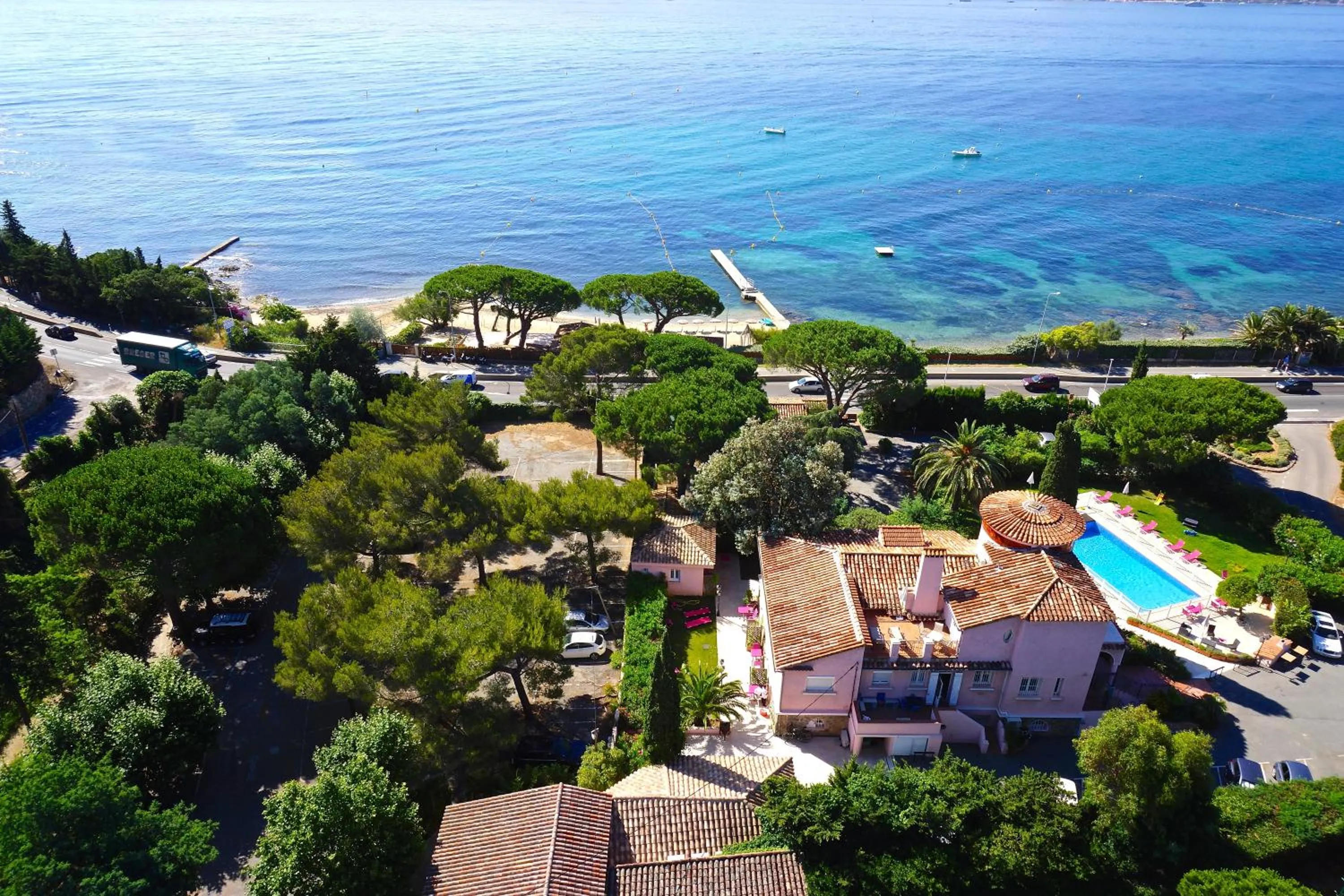 Bird's eye view in Hotel Villa Des Anges
