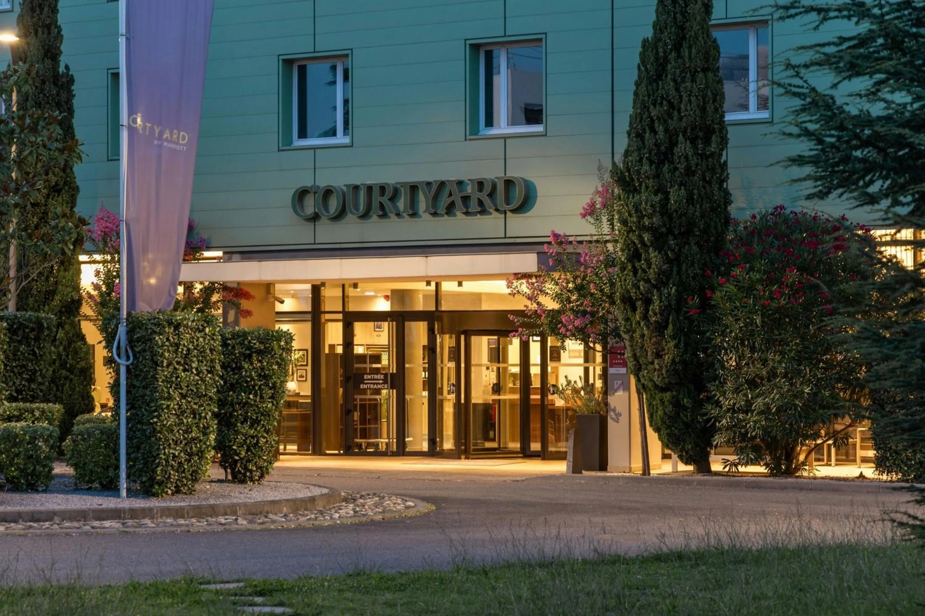 View (from property/room) in Courtyard by Marriott Toulouse Airport