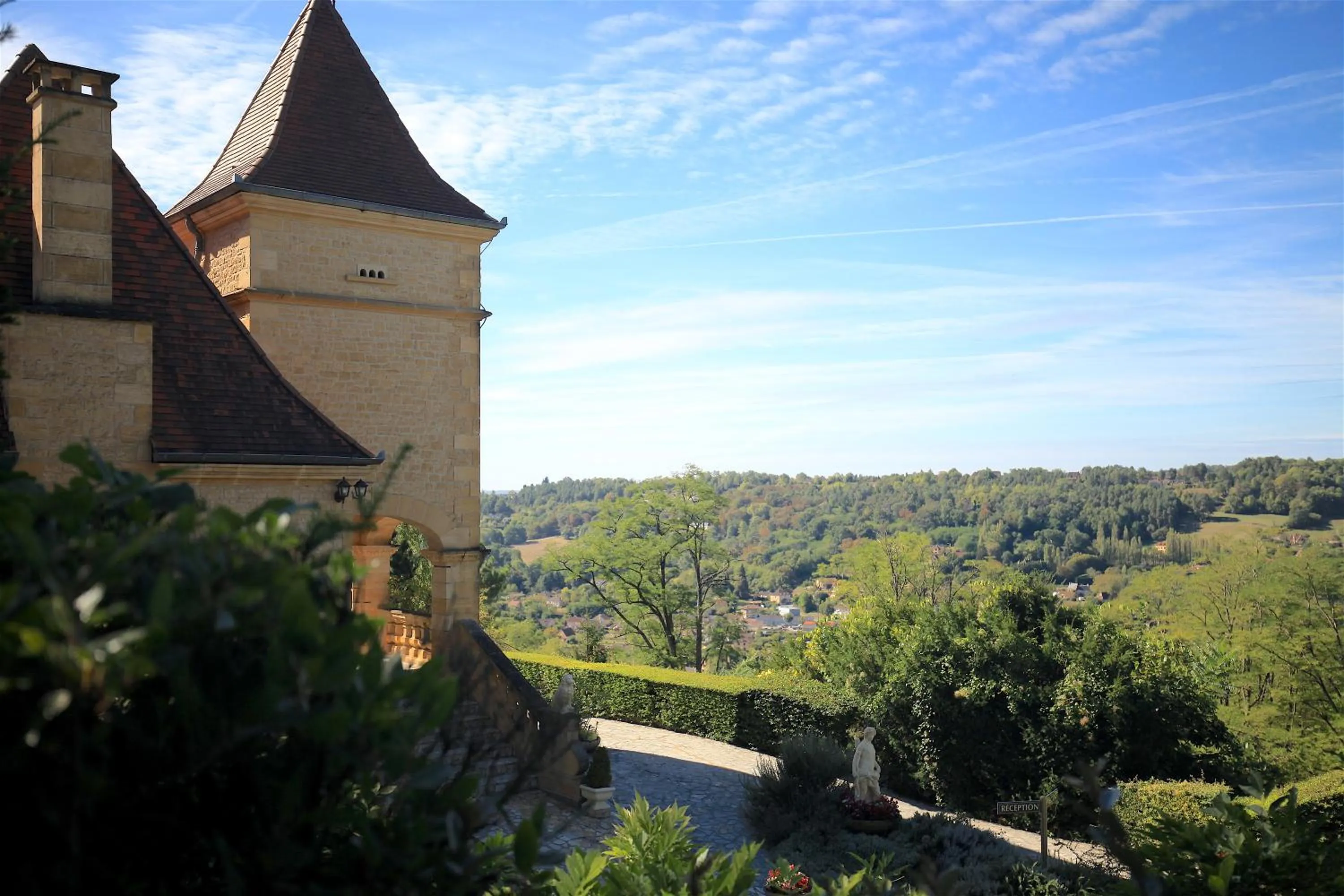 Bird's eye view in Hotel de la Pagézie
