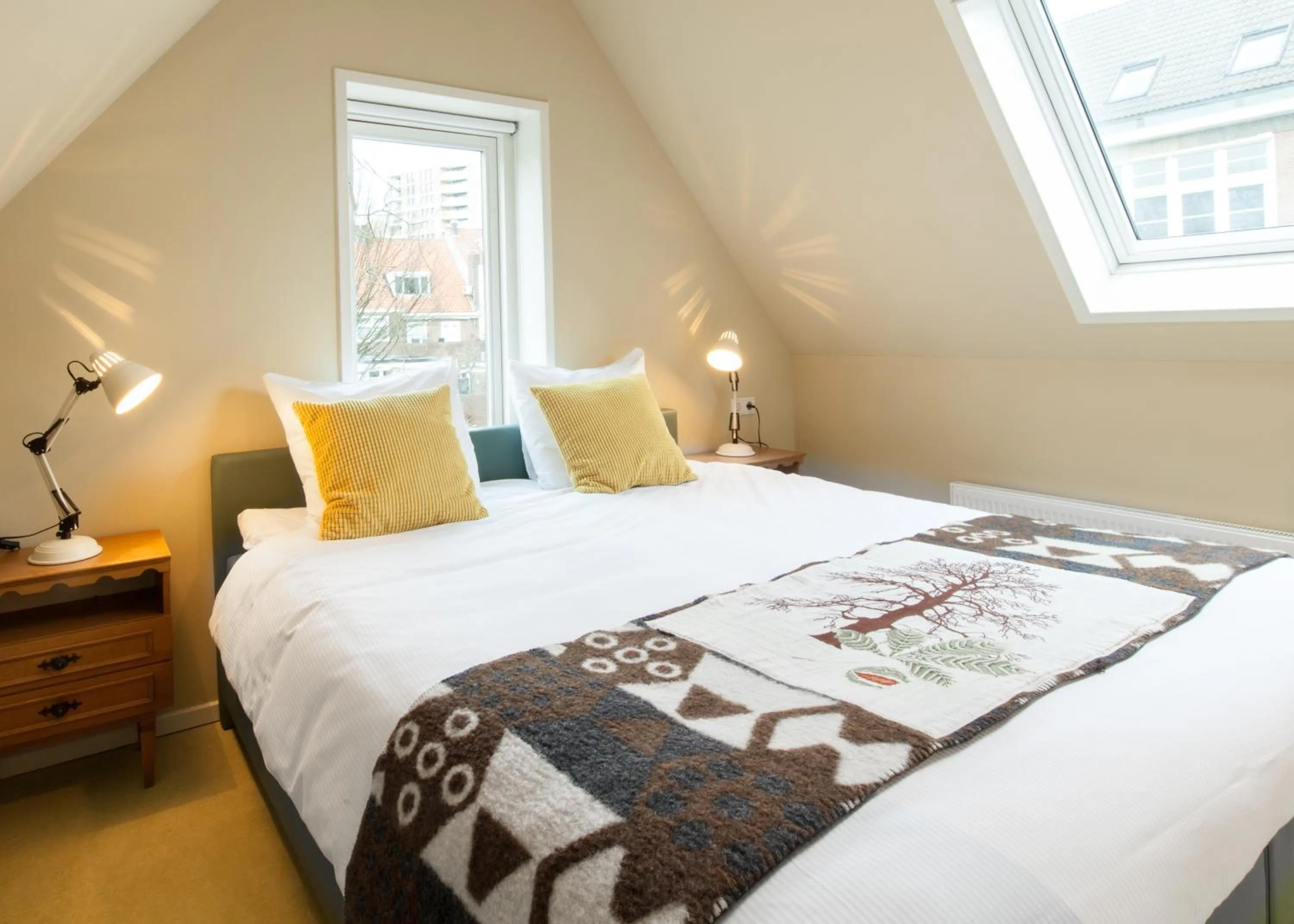 Bed in Kloosterhotel de Soete Moeder