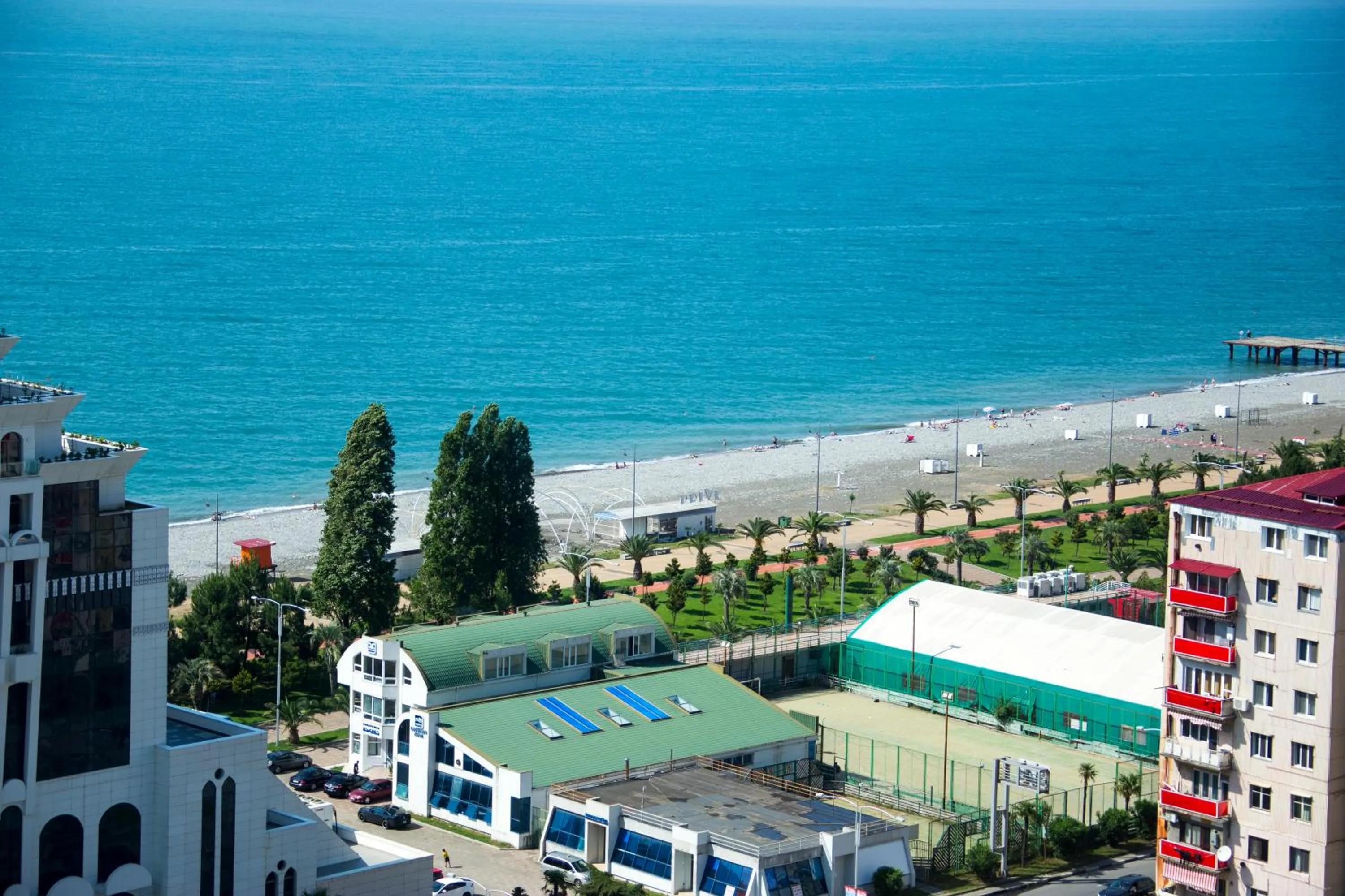 Beach in Hotel Corner Inn