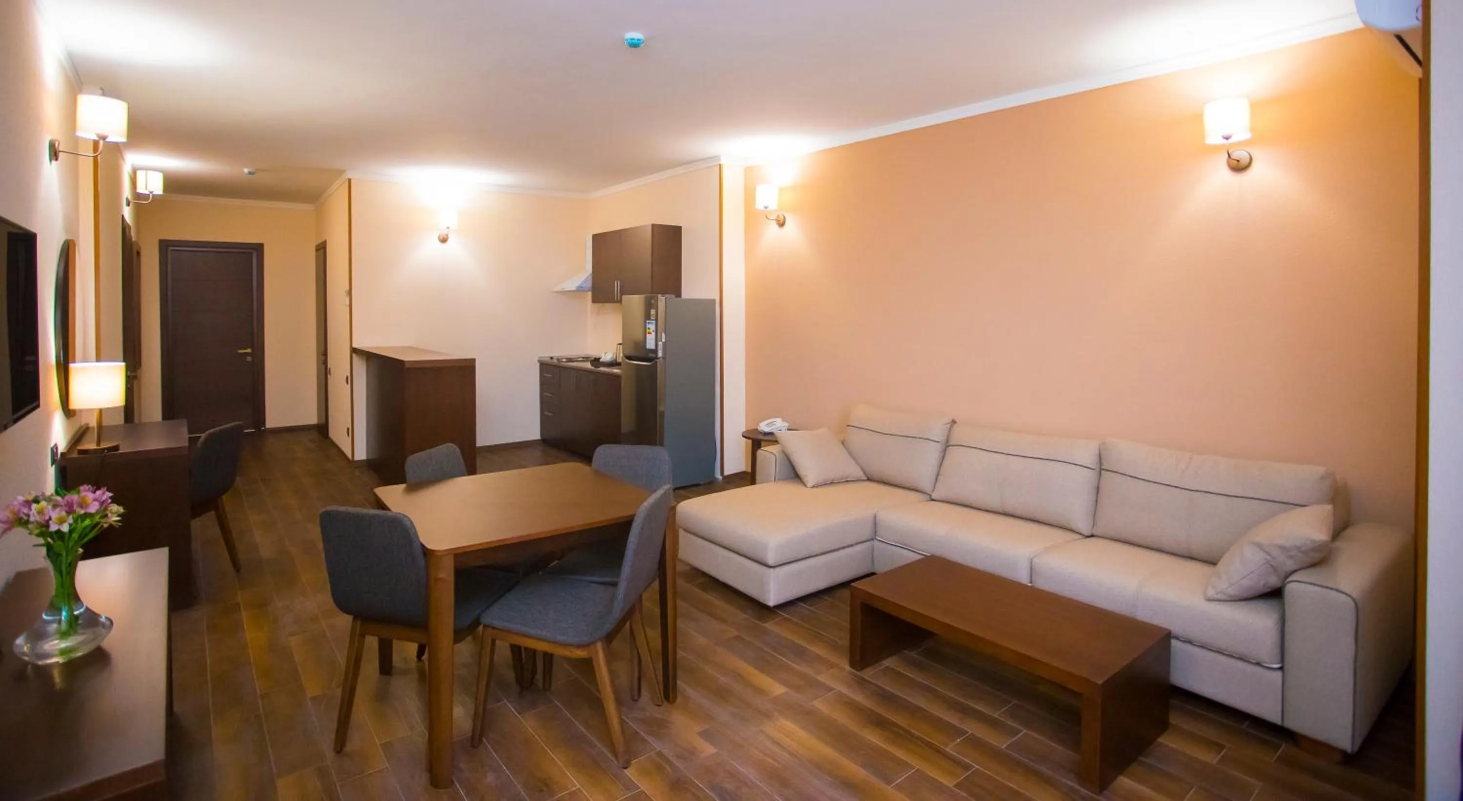 Living room in Hotel Corner Inn