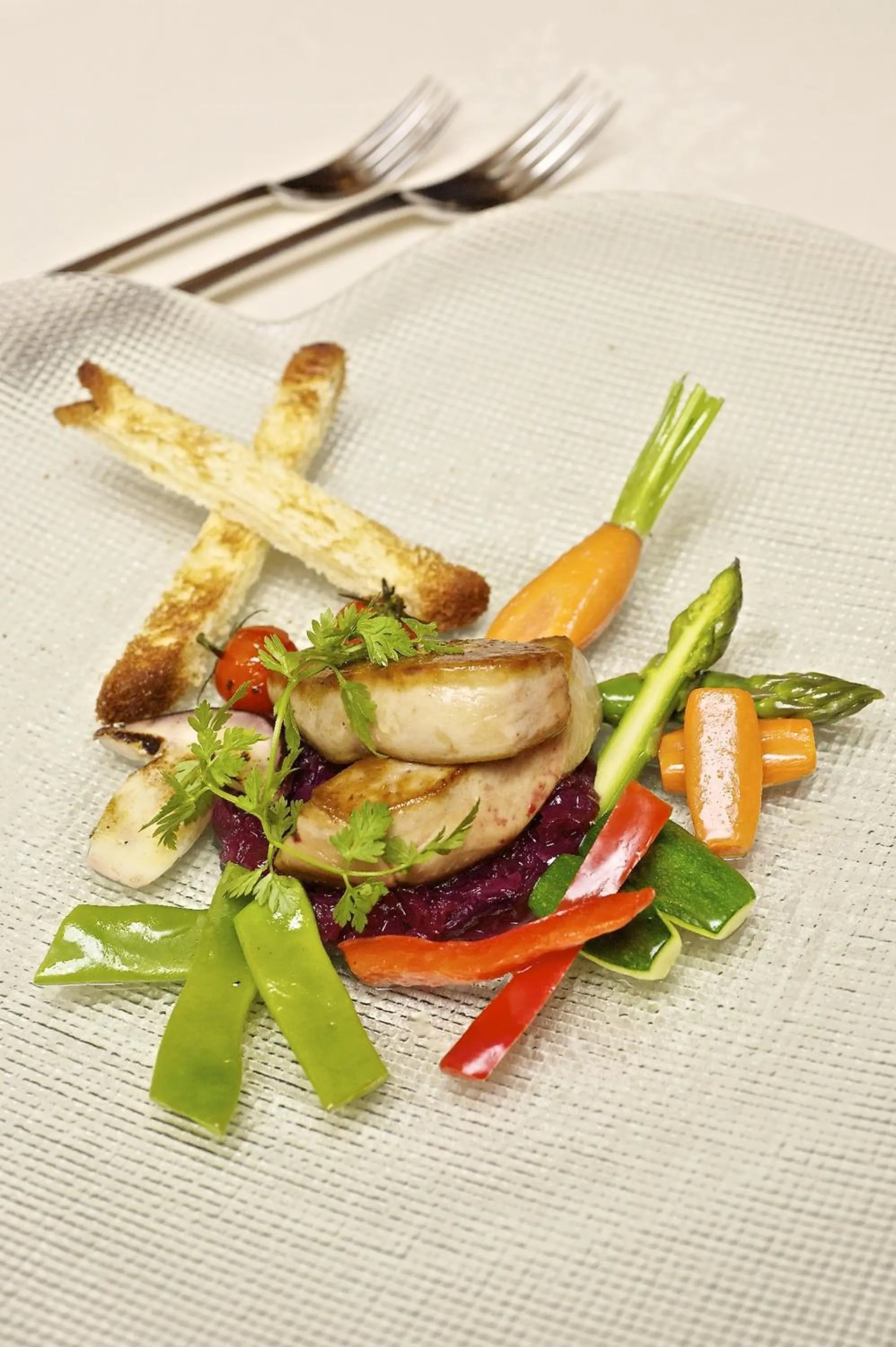 Food in Château et Golf De Taulane