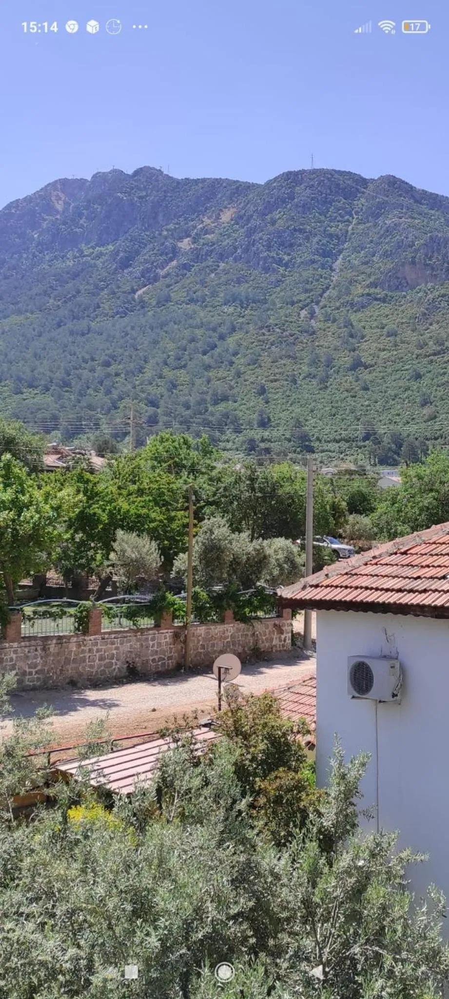 Balcony/Terrace in Sarıhan Apart Otel