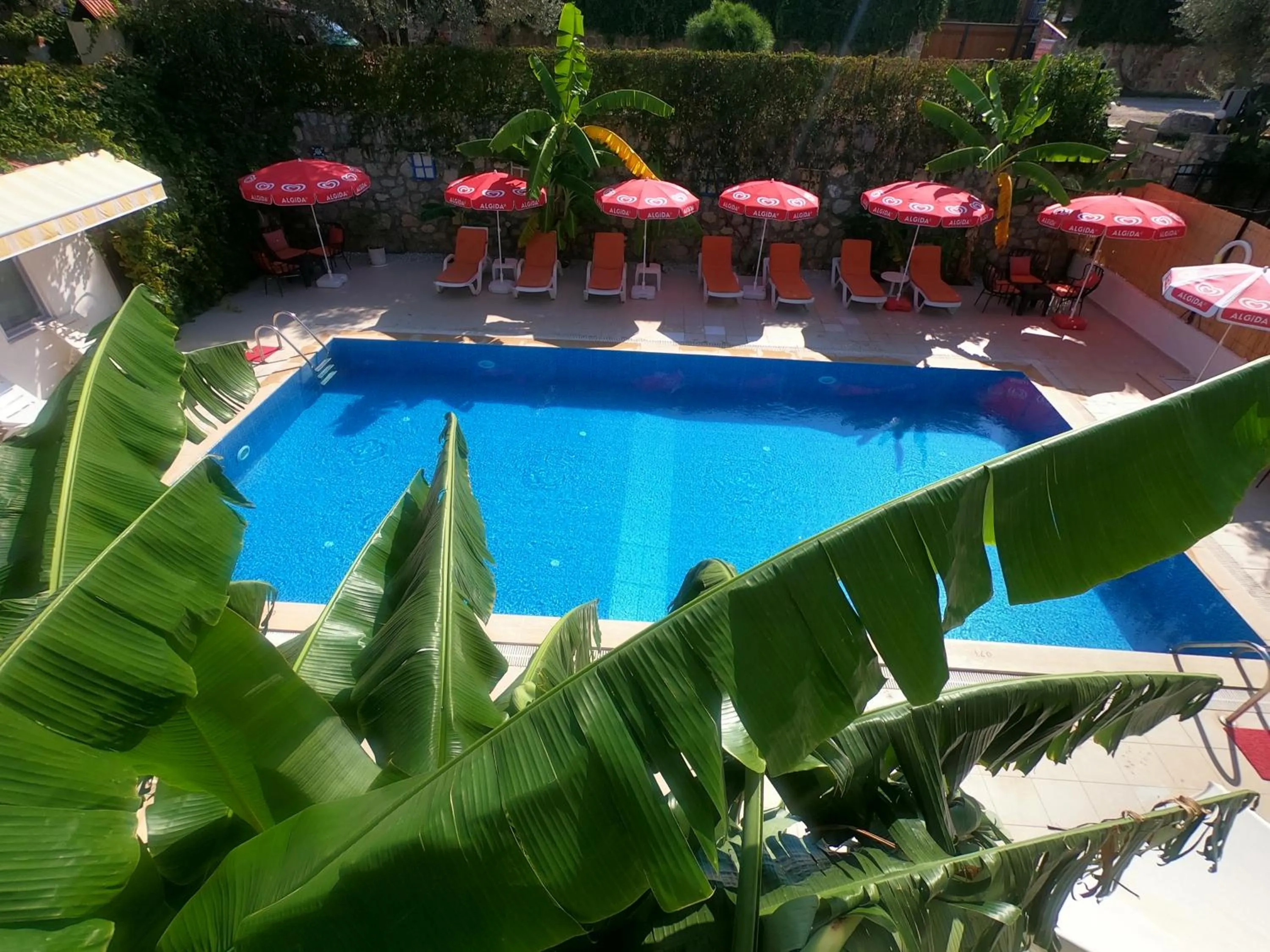 Swimming pool in Sarıhan Apart Otel