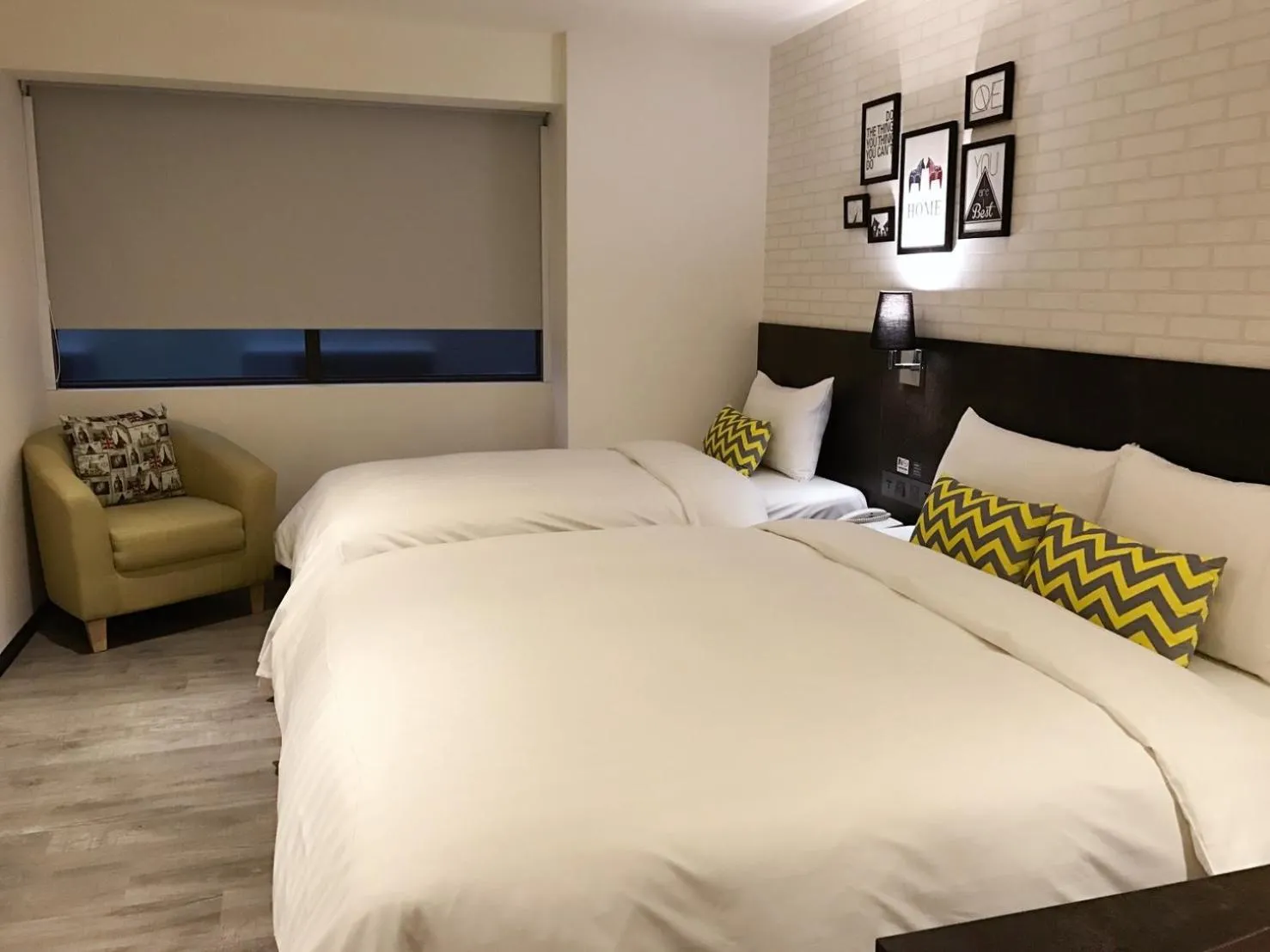 Bed in Goldinn Hotel