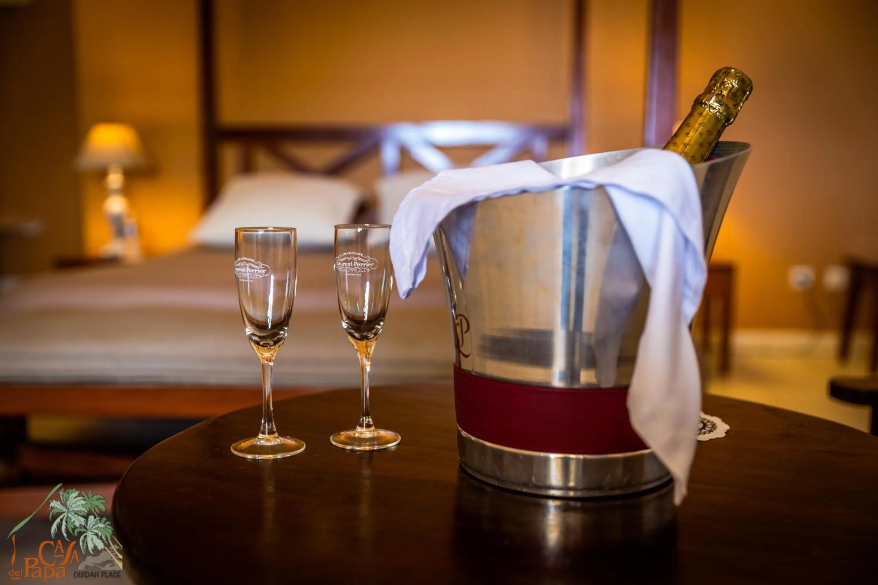 Drinks, Bed in Casa Del Papa Resort & SPA