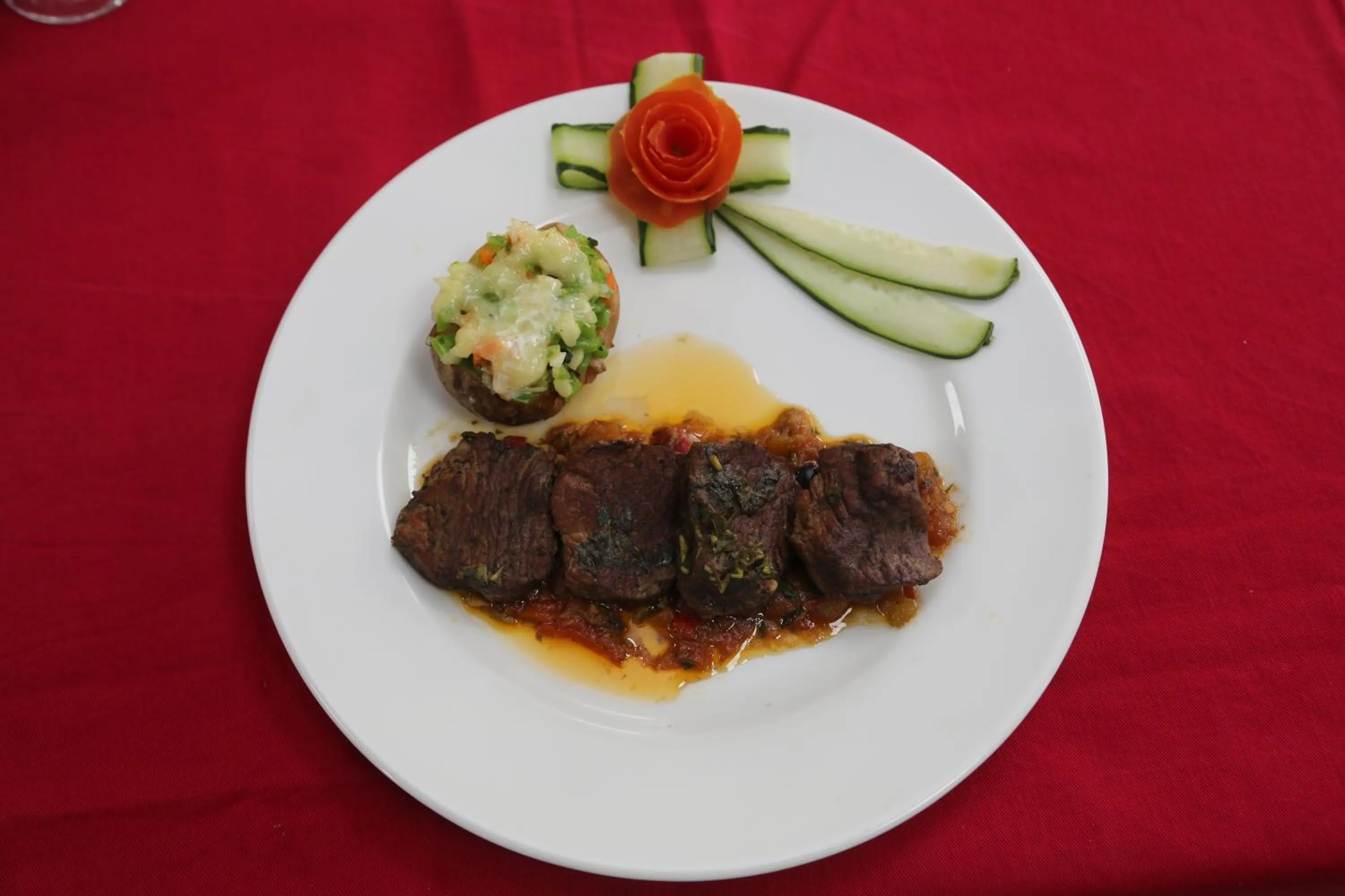 Food and drinks in Nouakchott Hotel