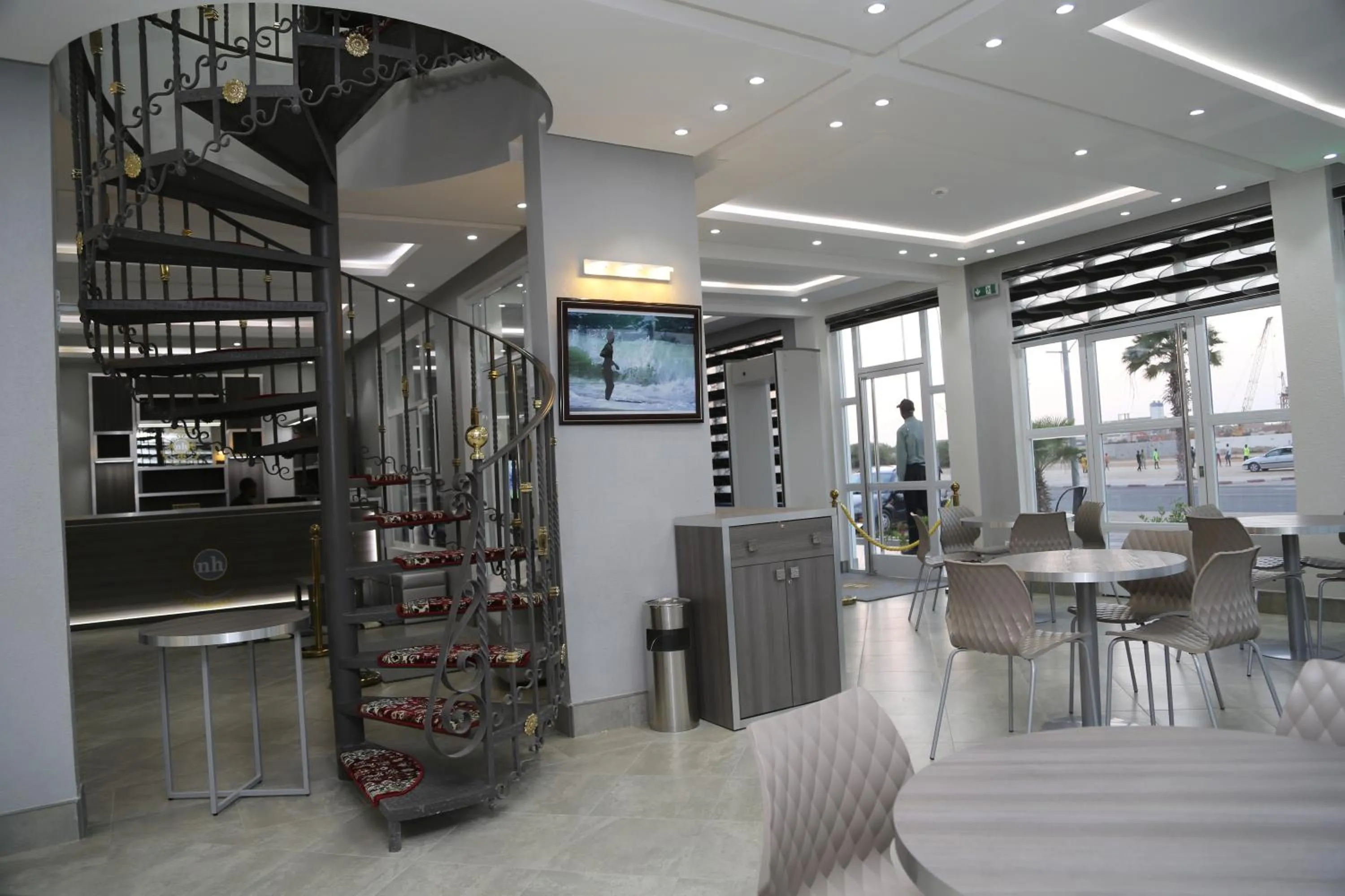 Lounge or bar in Nouakchott Hotel