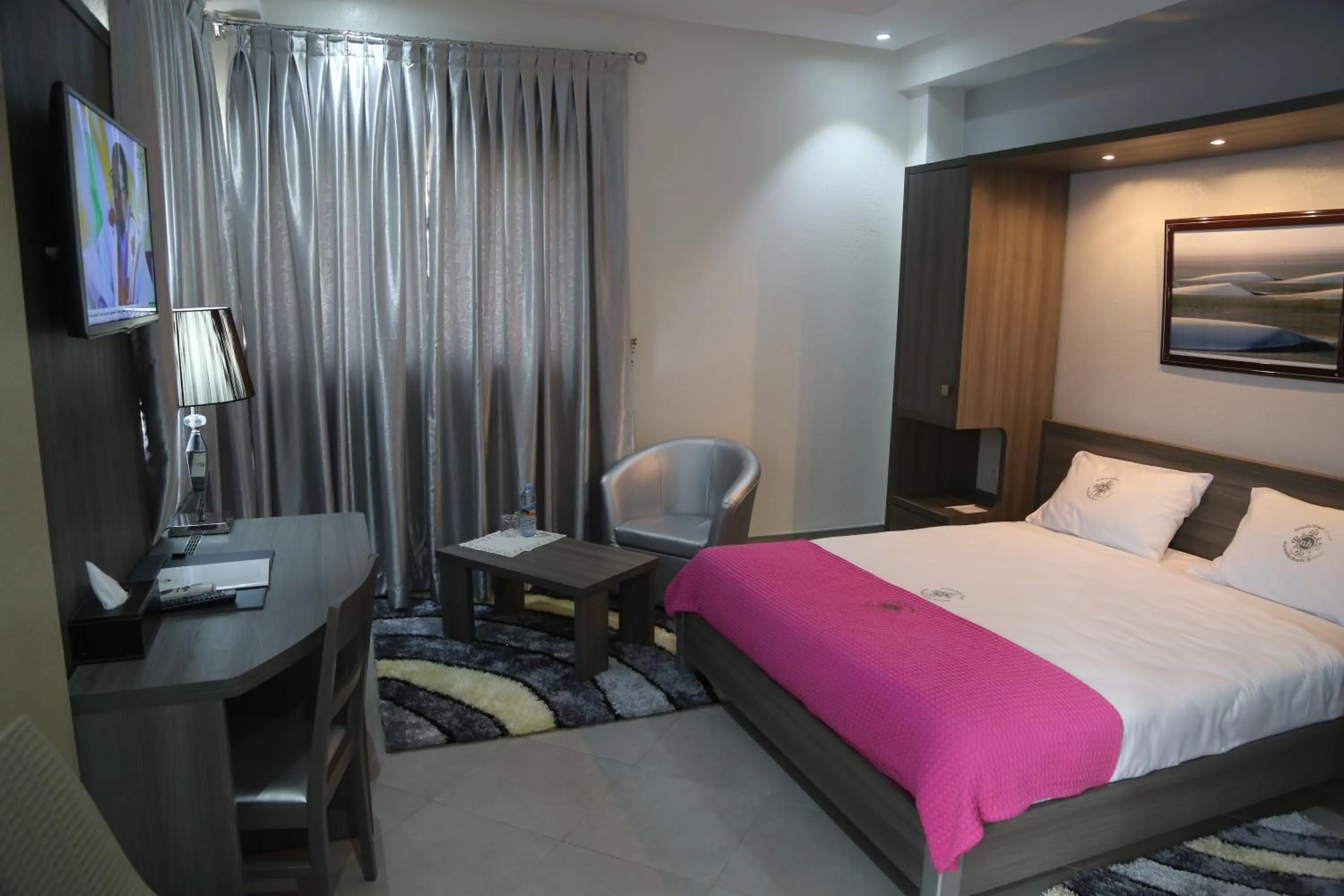 Photo of the whole room, Bed in Nouakchott Hotel
