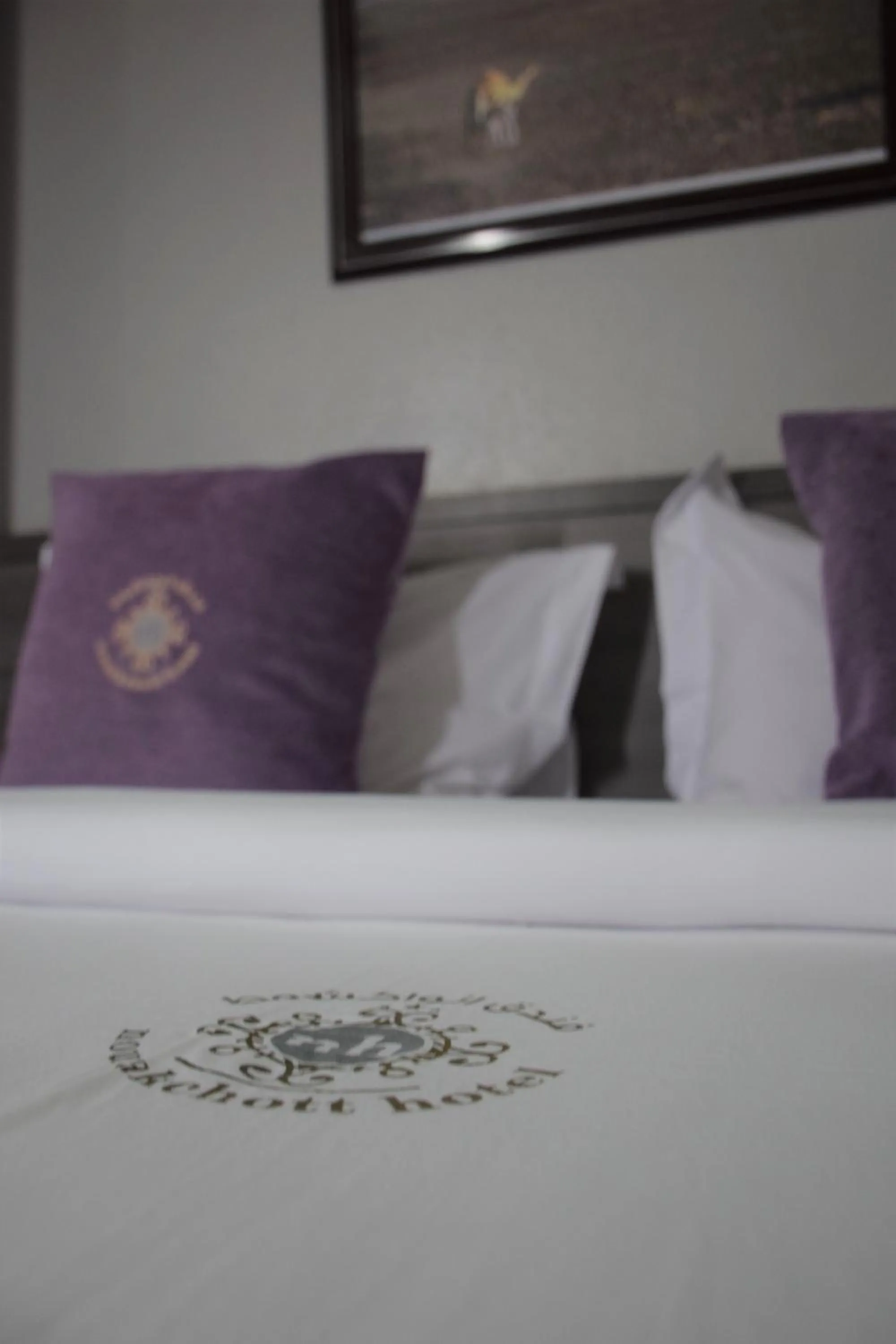 Bed in Nouakchott Hotel