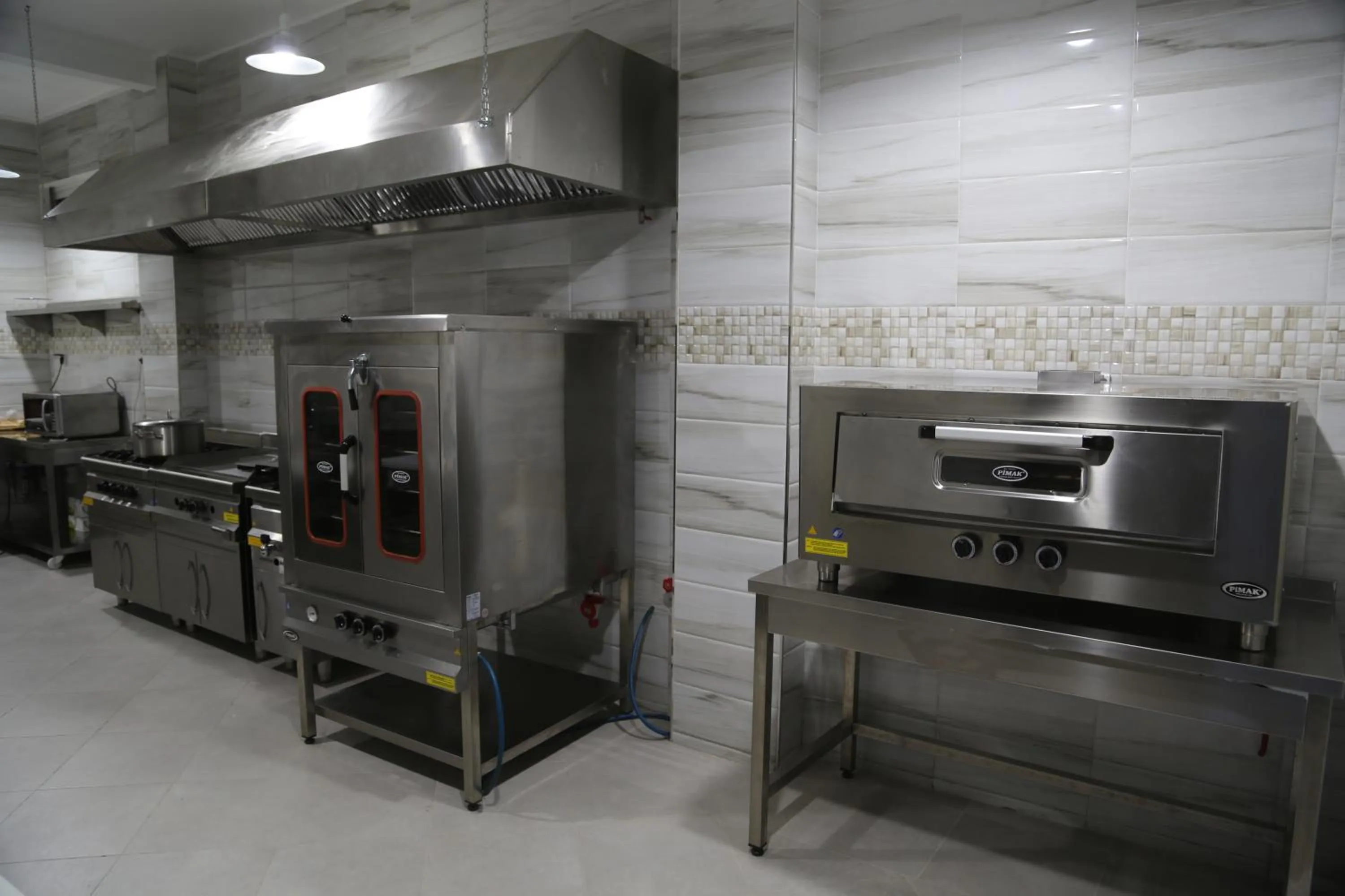 Communal kitchen in Nouakchott Hotel