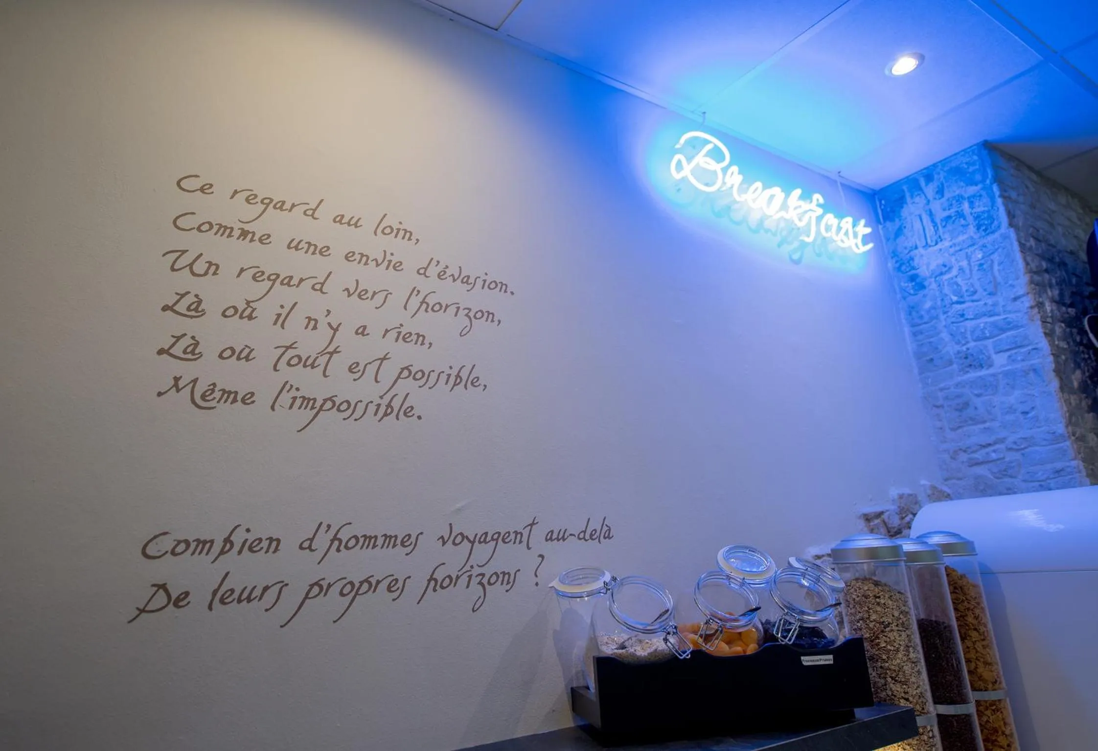 Text overlay in Promotel