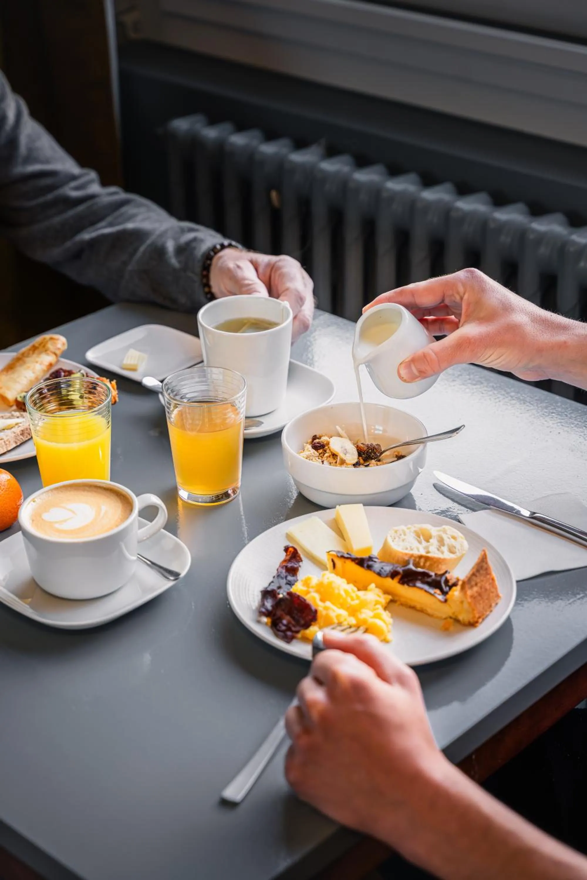 Breakfast in Hôtel Spa De La Citadelle Lorient