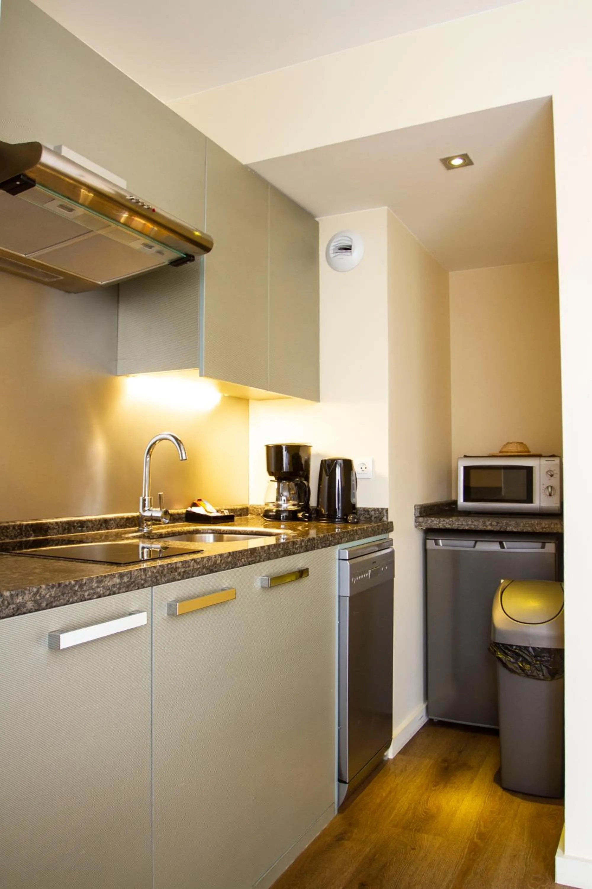 Kitchen or kitchenette in Appart Hôtel Clément Ader