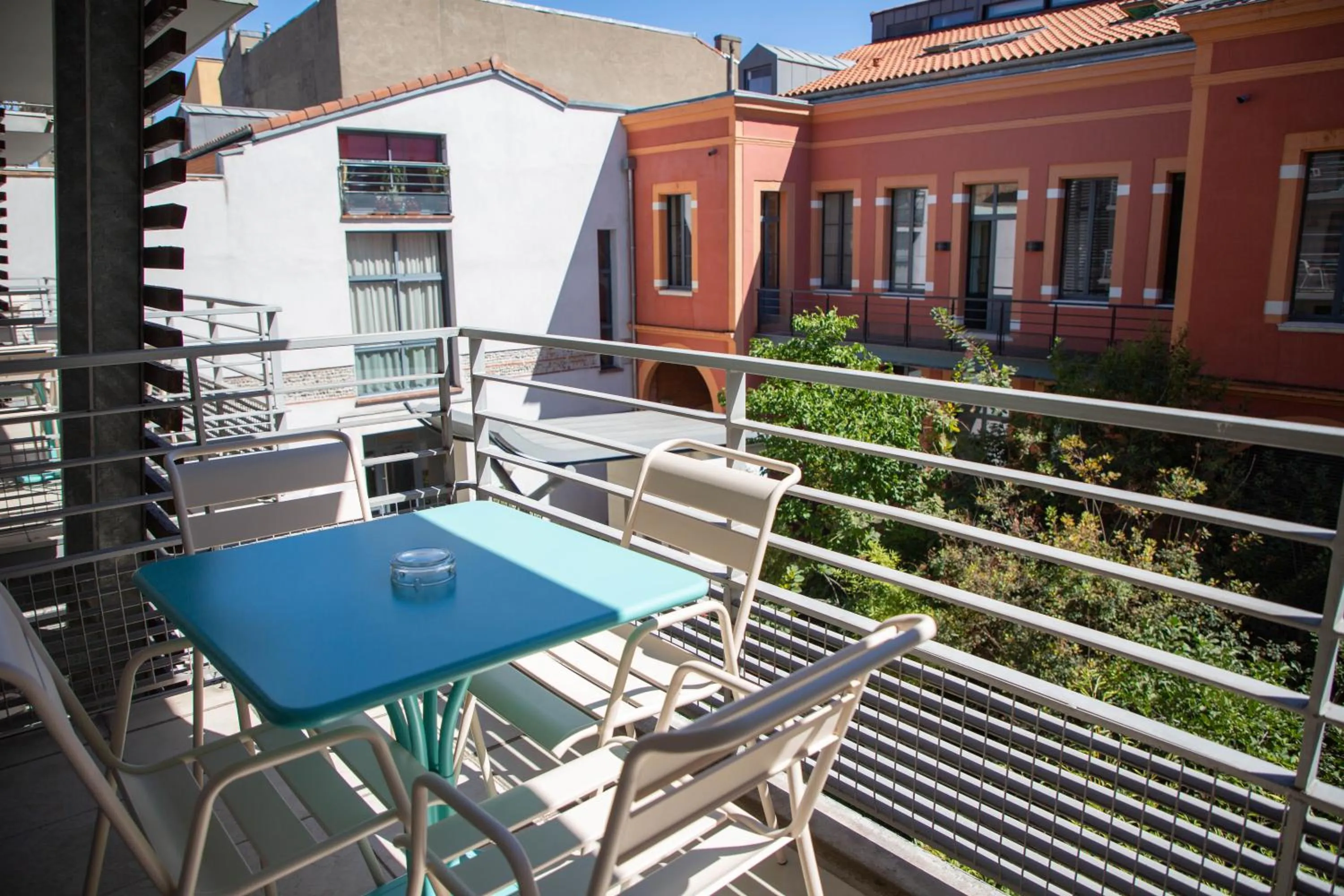 Balcony/Terrace in Appart Hôtel Clément Ader