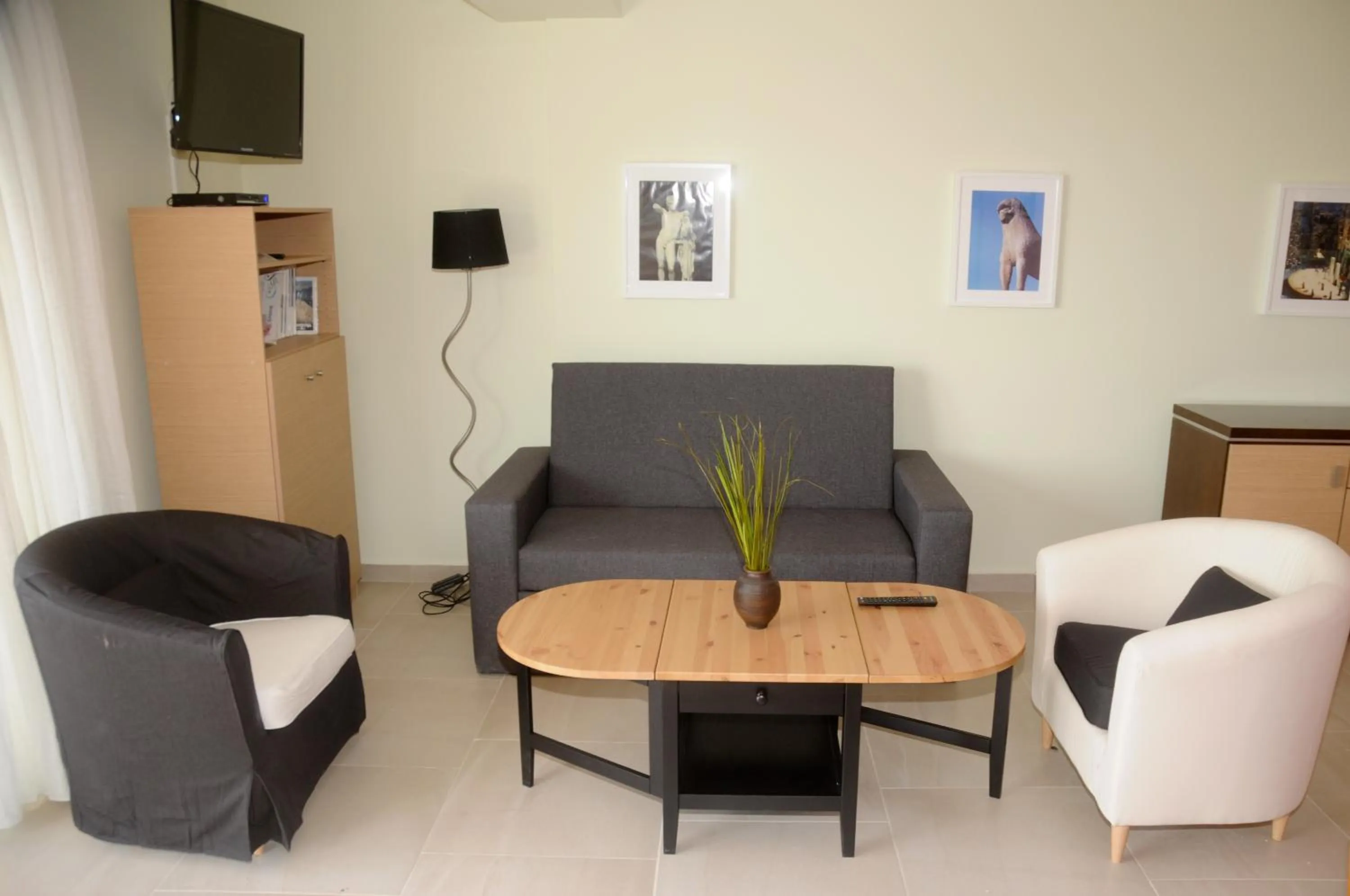 Living room in Aegean View Villa