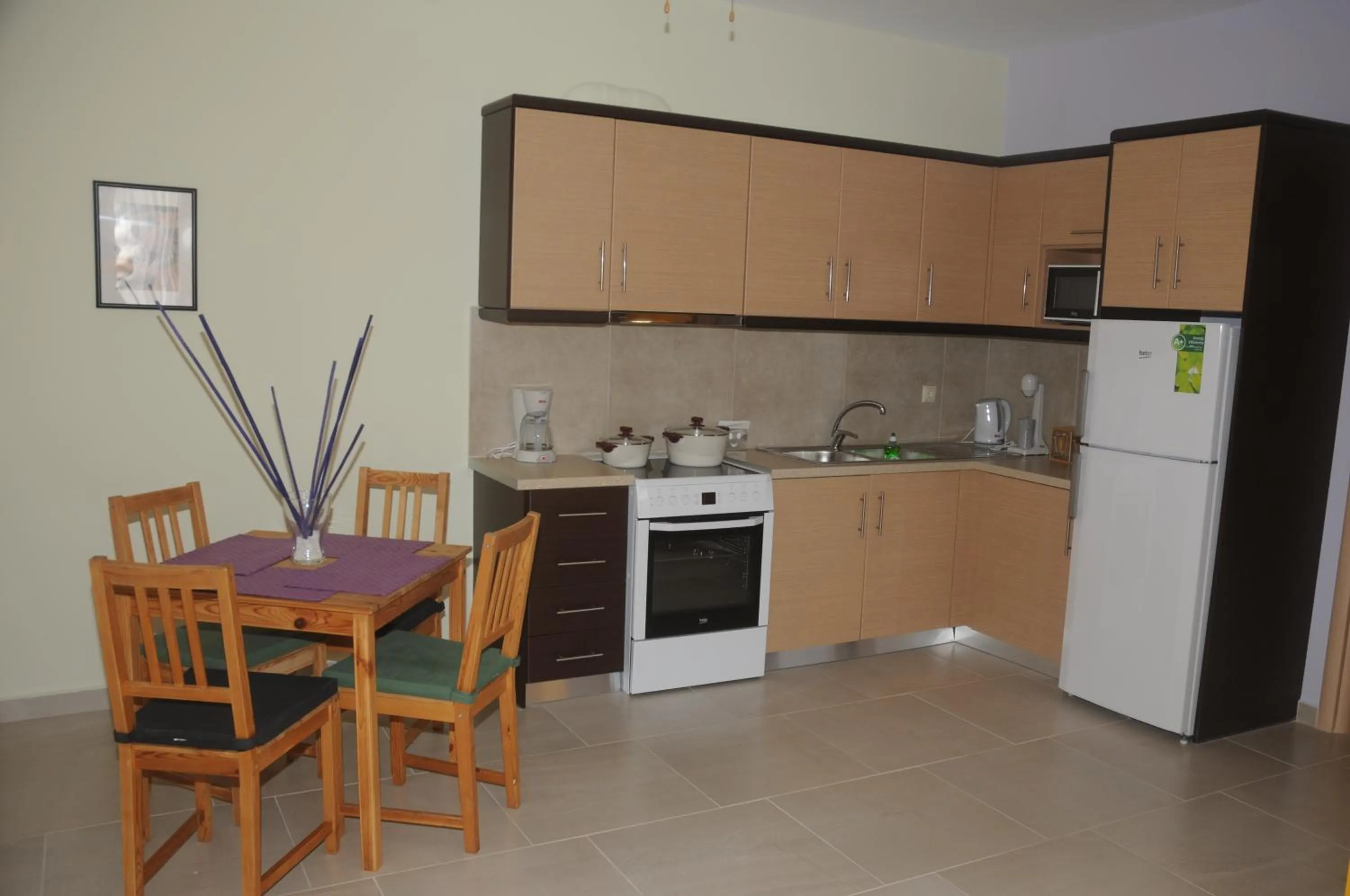 Dining area in Aegean View Villa