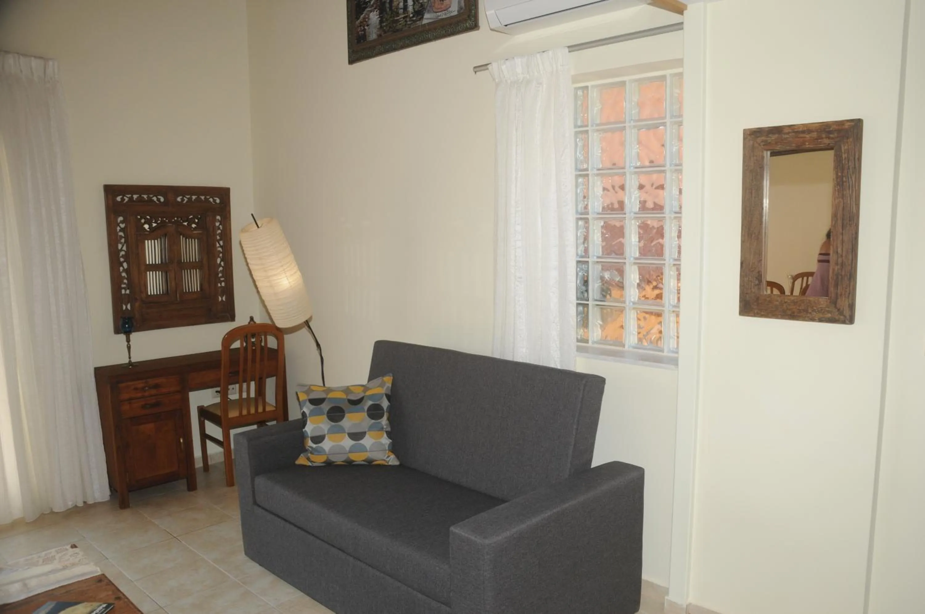 Living room in Aegean View Villa
