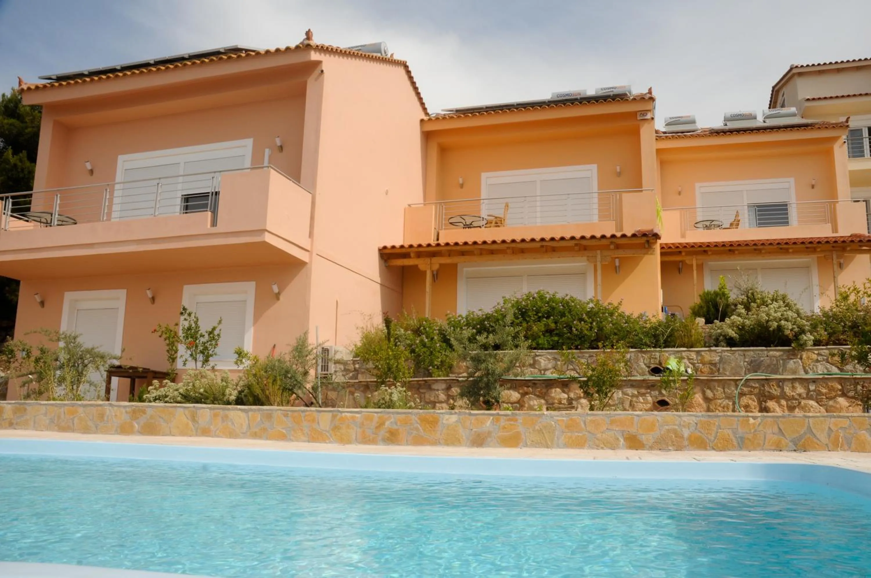 Property building in Aegean View Villa