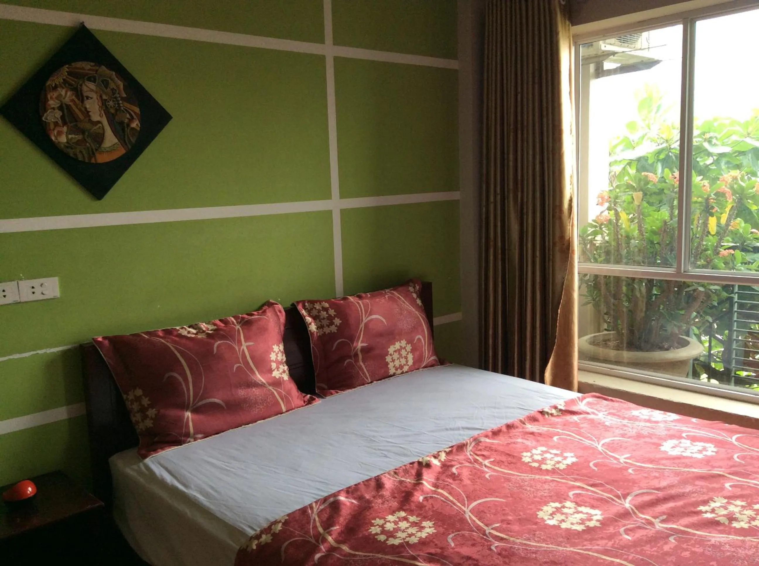 Bed in Hai Duong Hotel